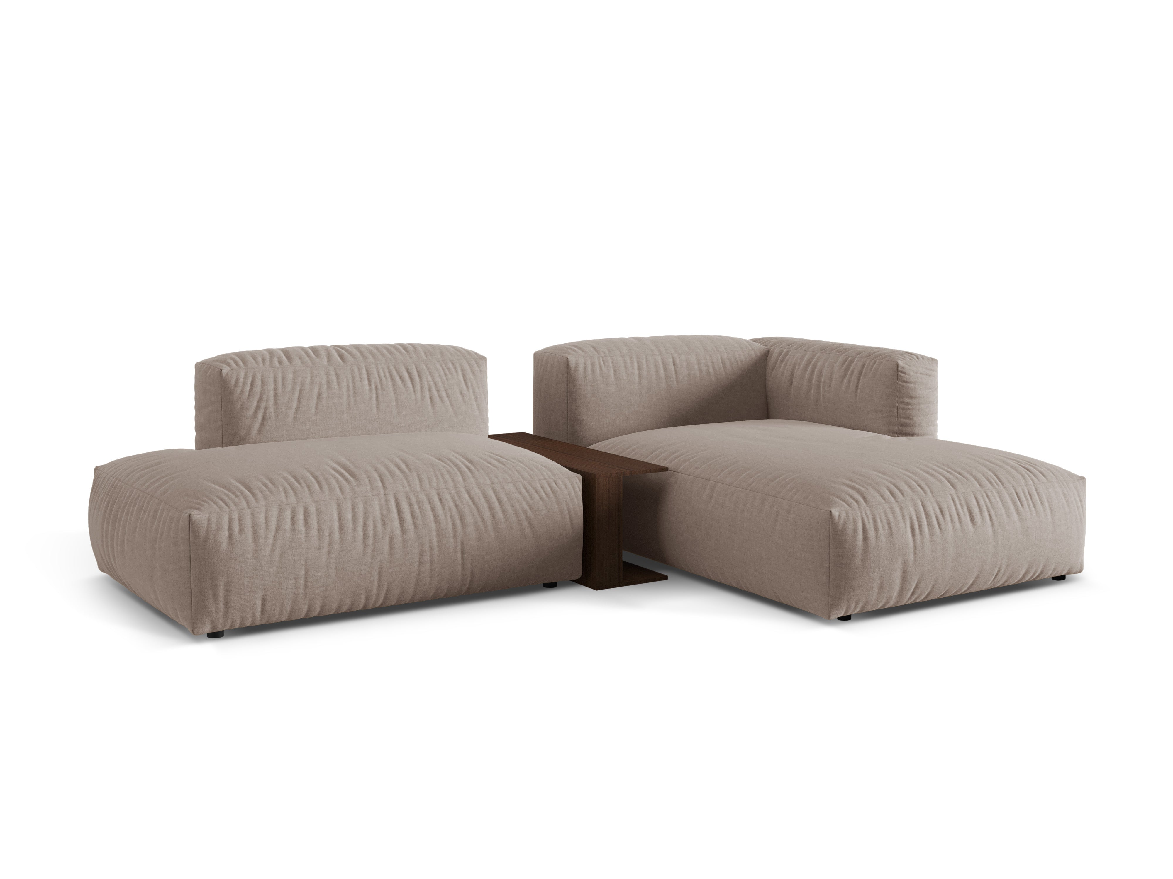 Ecksofa Martina, 285x176cm, Material: Strukturstoff
