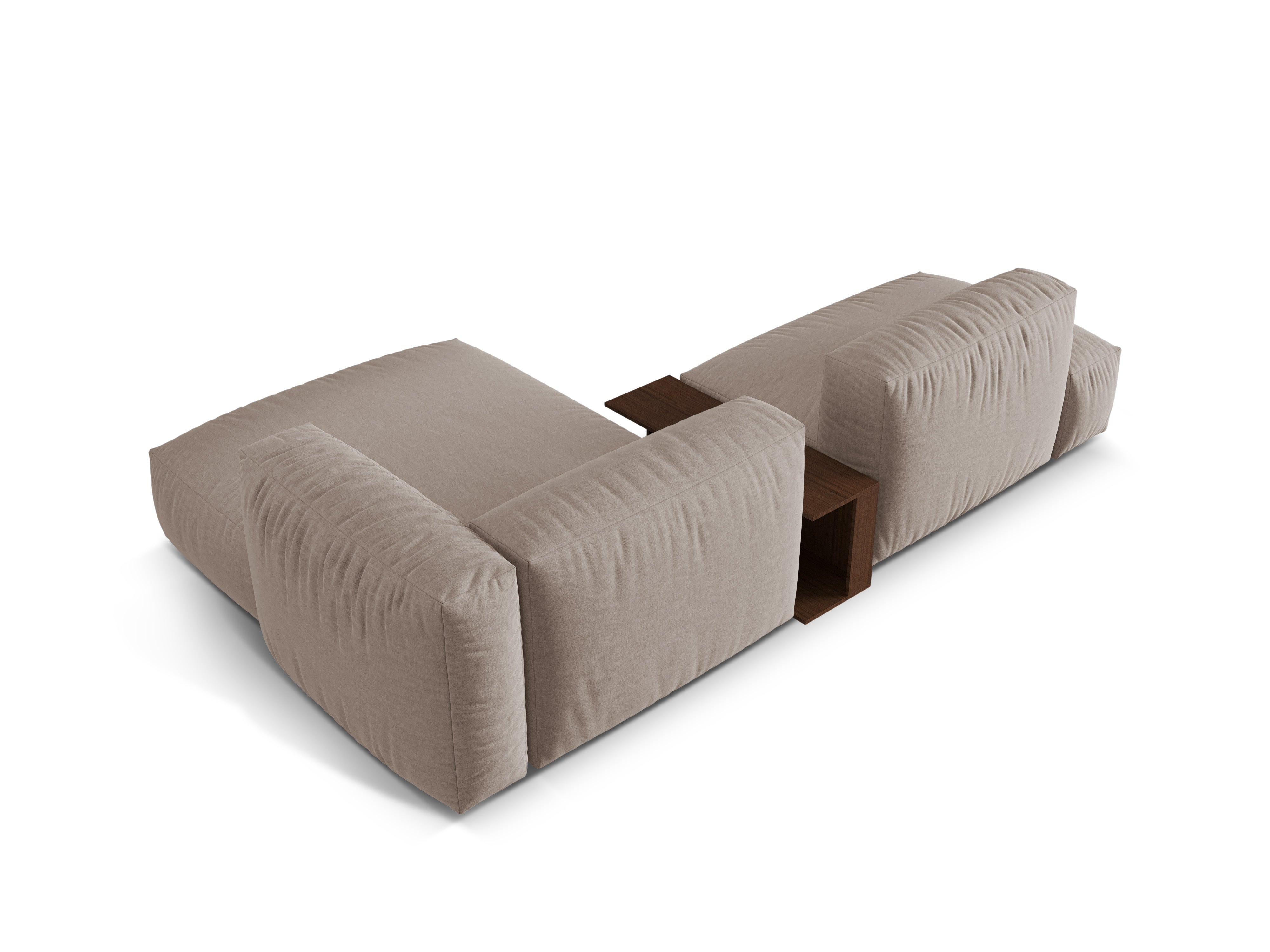 Ecksofa Martina, 285x176cm, Material: Strukturstoff