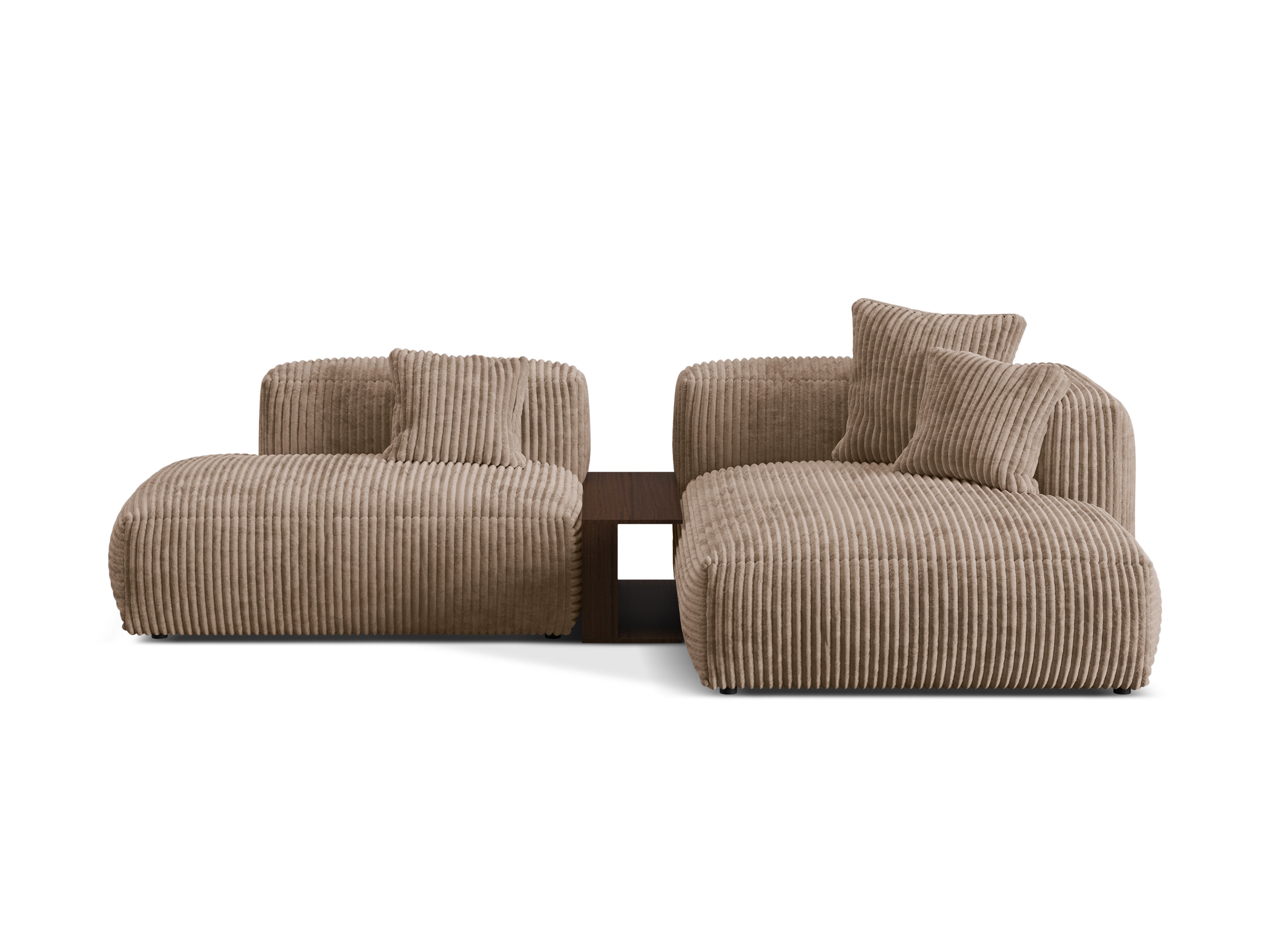 Martina Ecksofa, 285x176cm, Material: Cord
