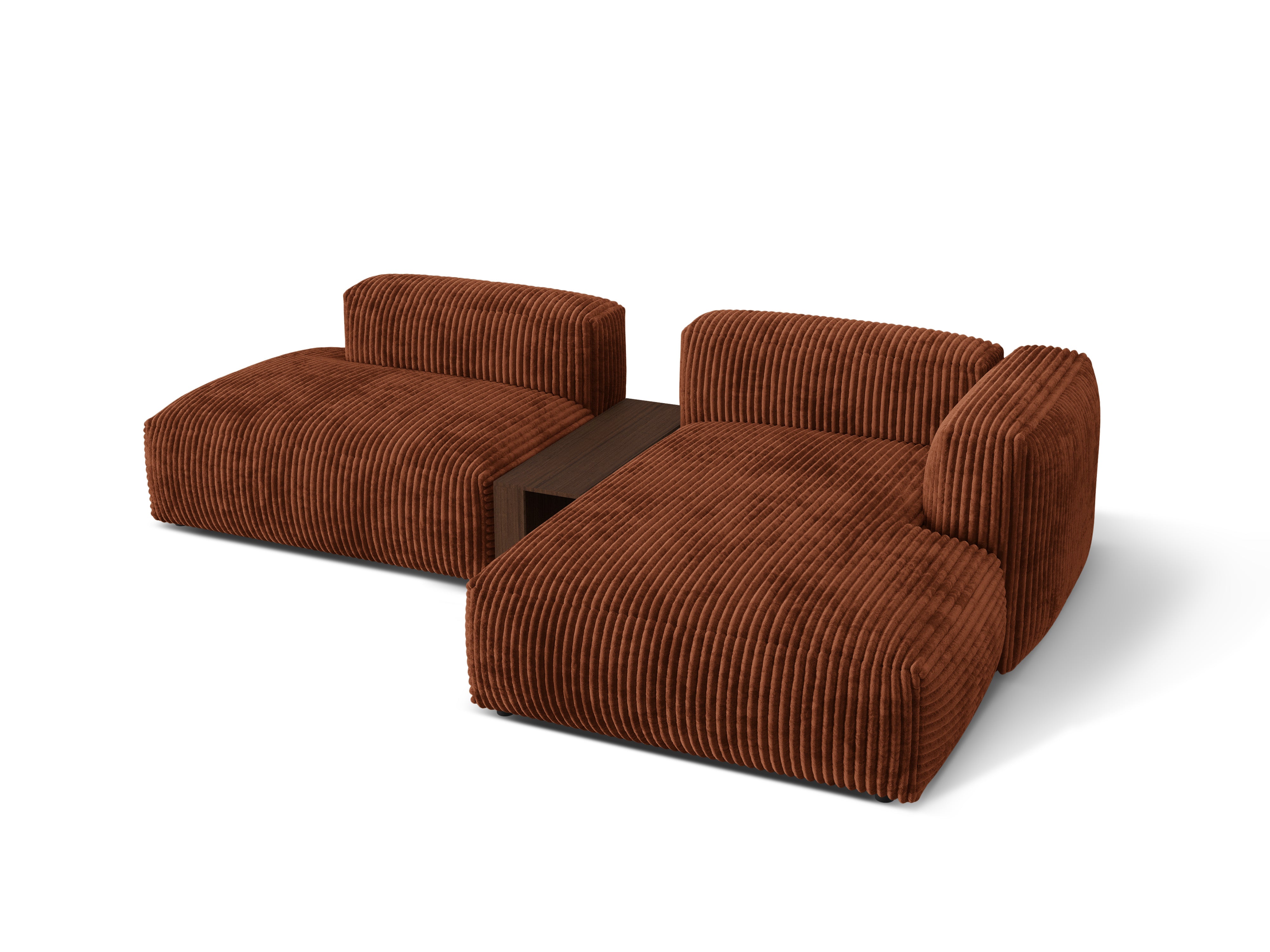 Martina Ecksofa, 285x176cm, Material: Cord