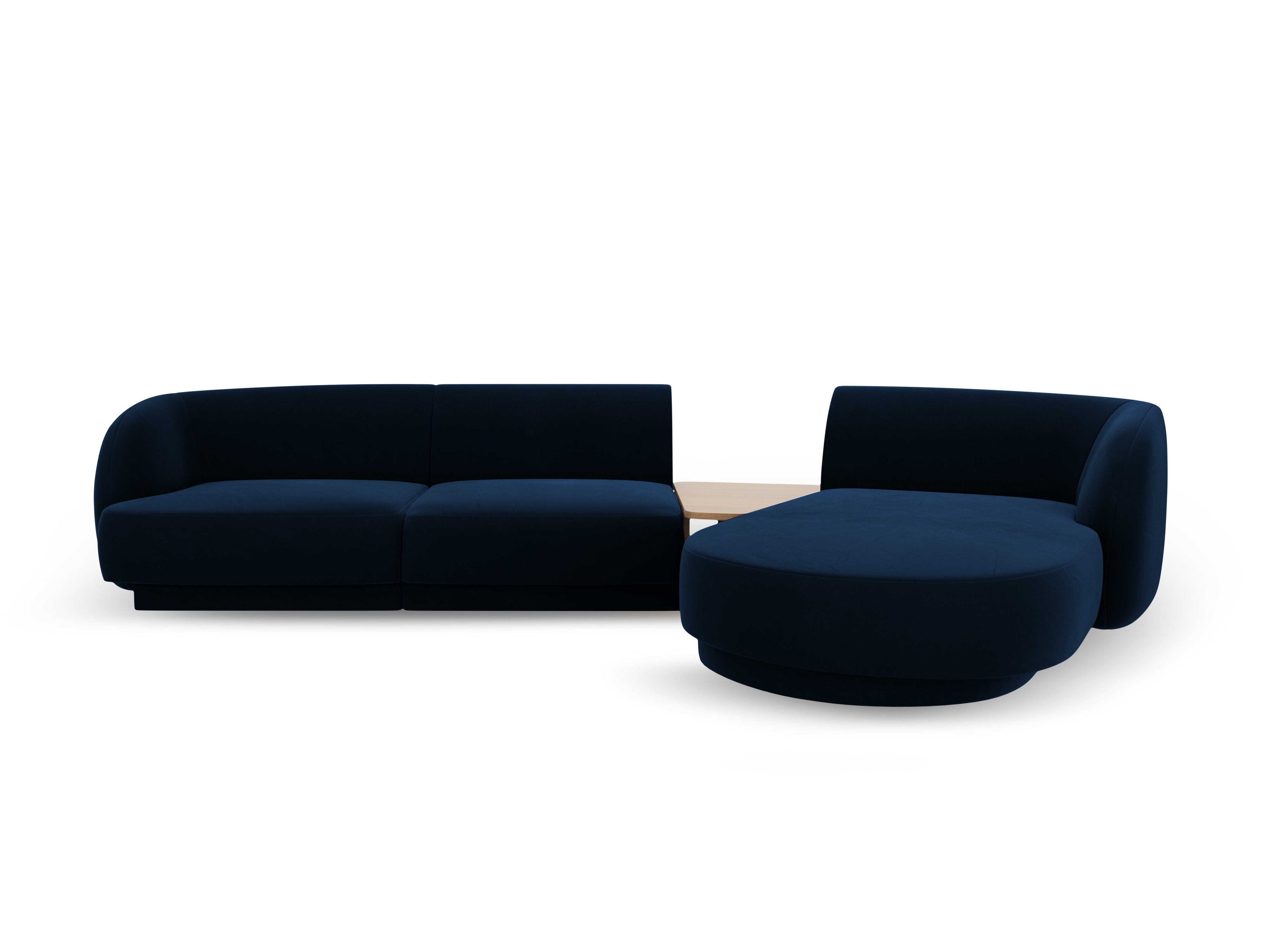 Ecksofa Miley 303x178cm, Material: Samt