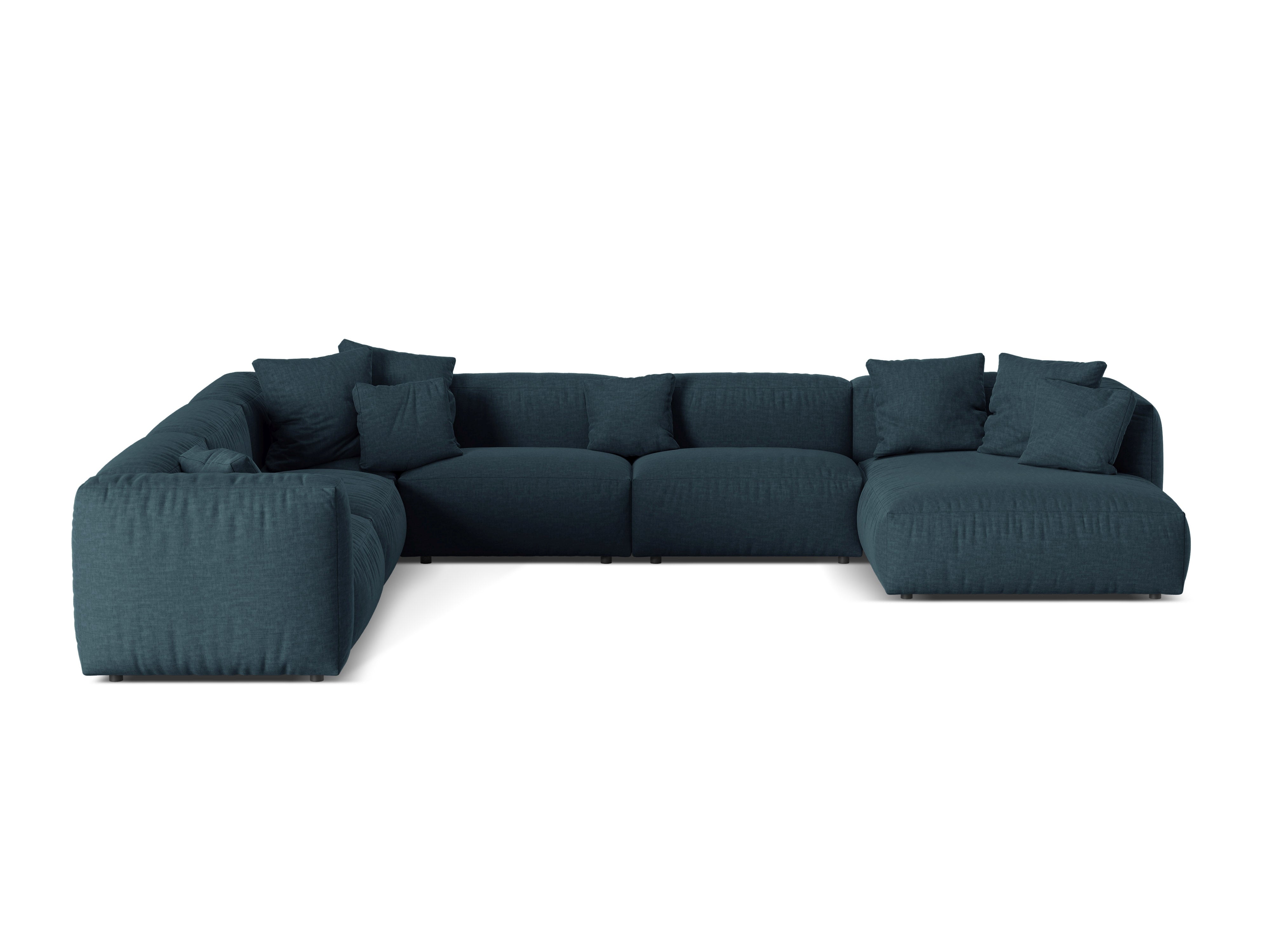 Martina Eckgarnitur, 404x312cm, Material: Strukturstoff