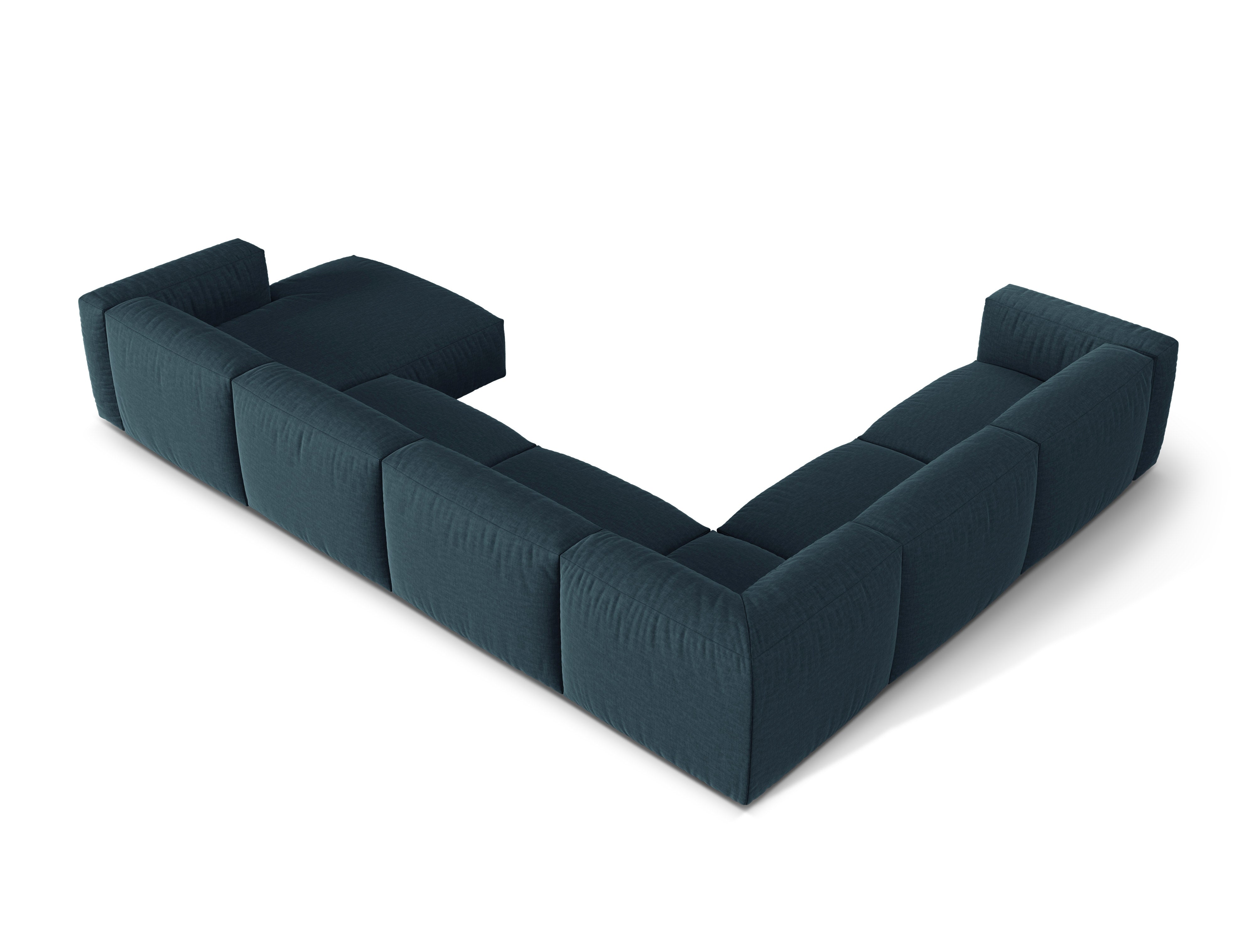 Martina Eckgarnitur, 404x312cm, Material: Strukturstoff