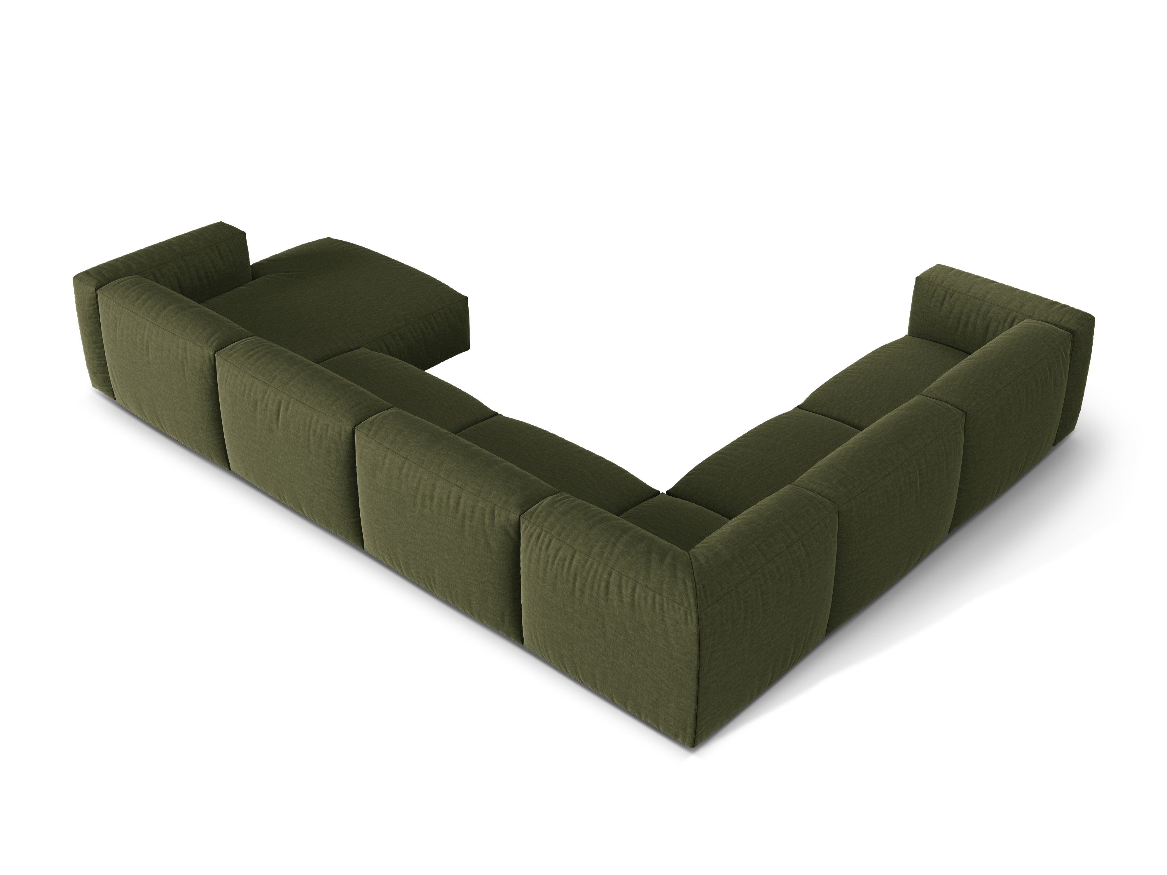 Martina Eckgarnitur, 404x312cm, Material: Strukturstoff