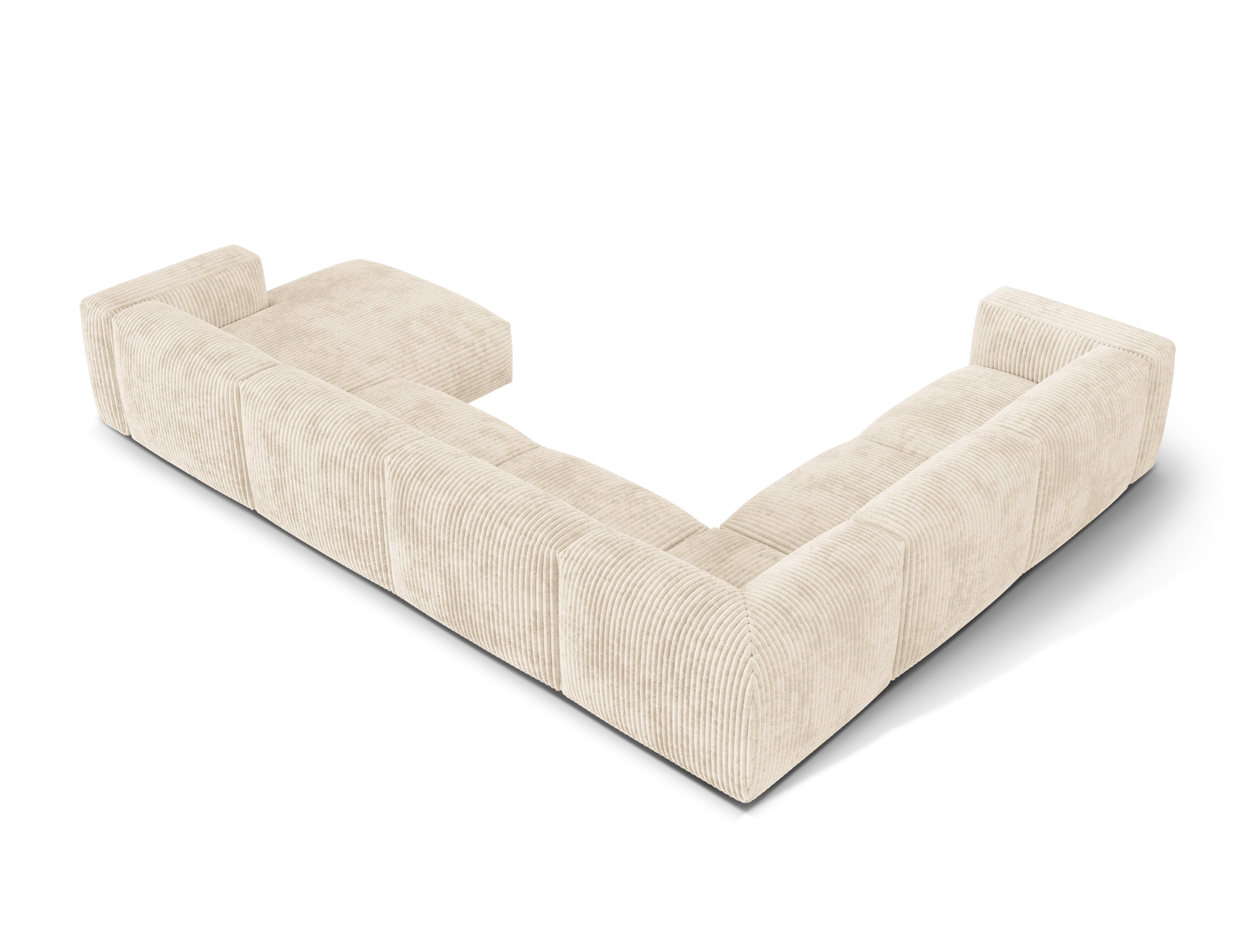 Martina Eckgarnitur, 404x312cm, Material: Cord