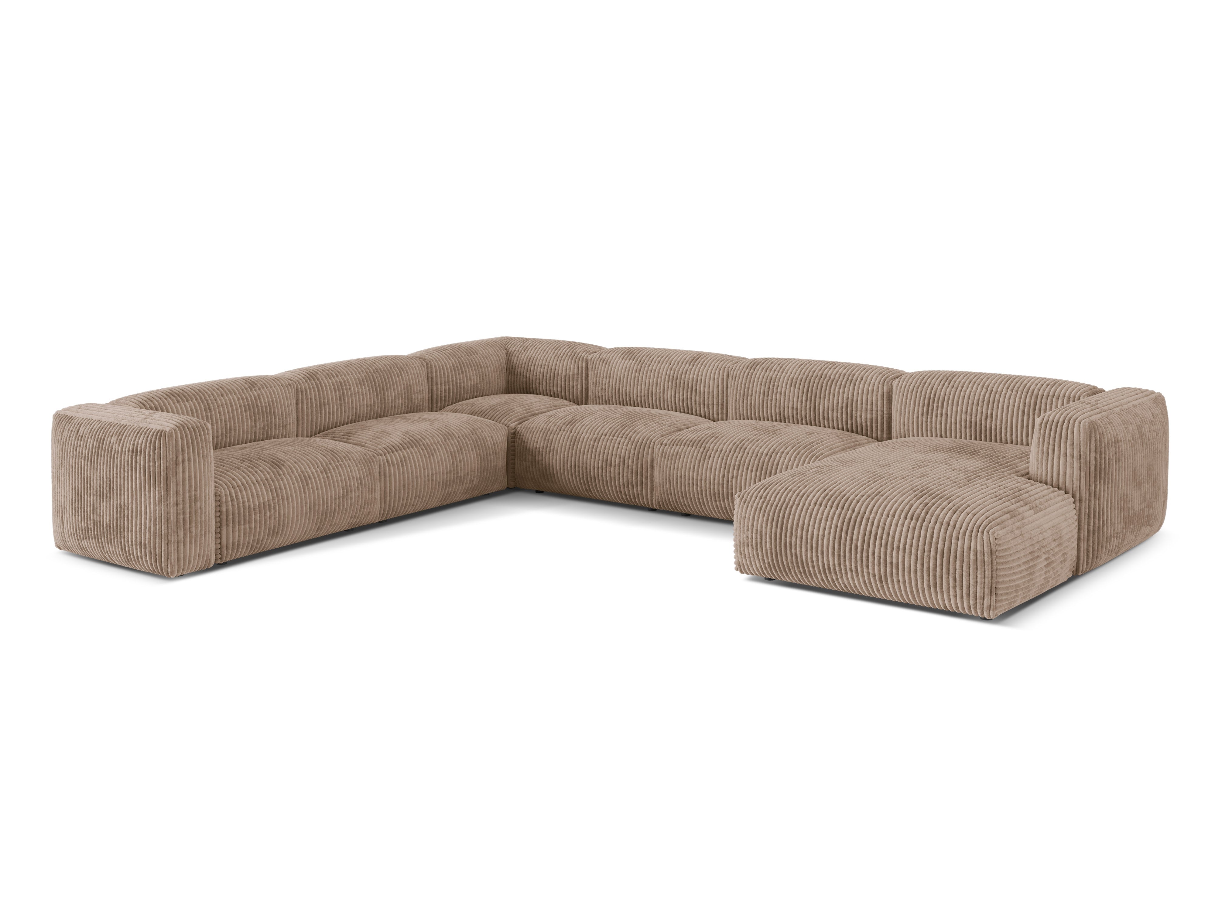 Martina Eckgarnitur, 404x312cm, Material: Cord