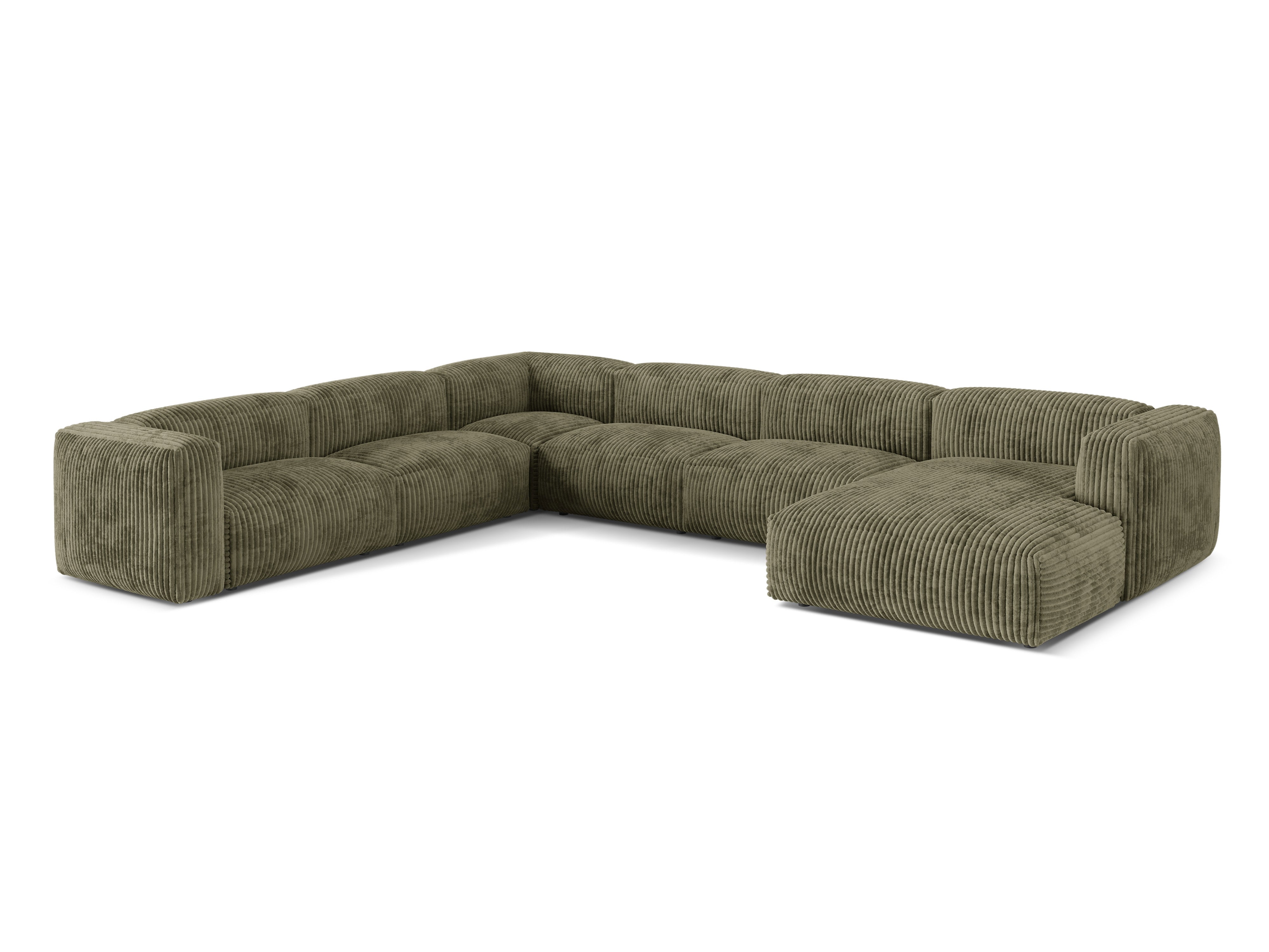 Martina Eckgarnitur, 404x312cm, Material: Cord