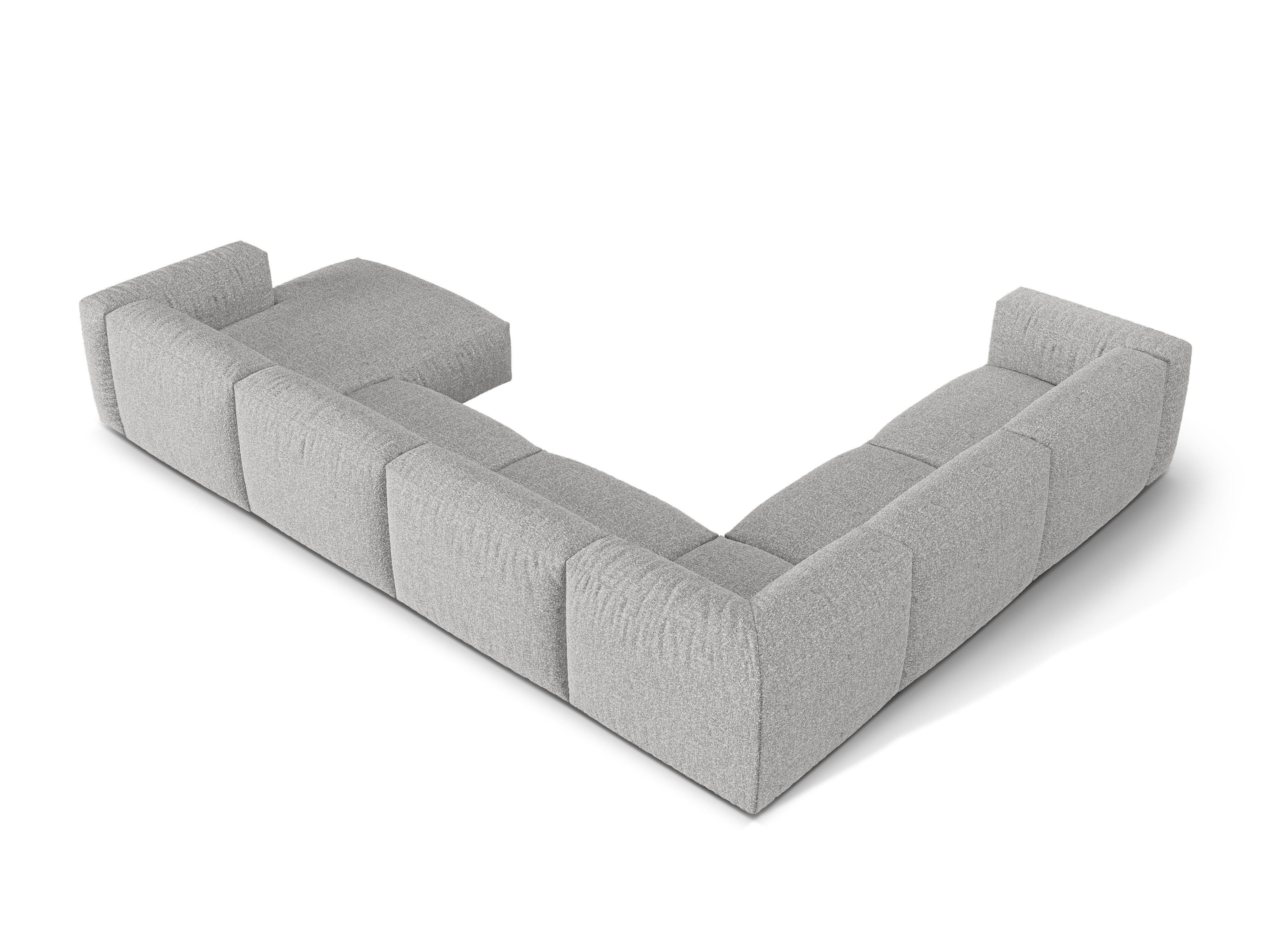 Eckgarnitur Martina, 404x312cm, Material: Boucle