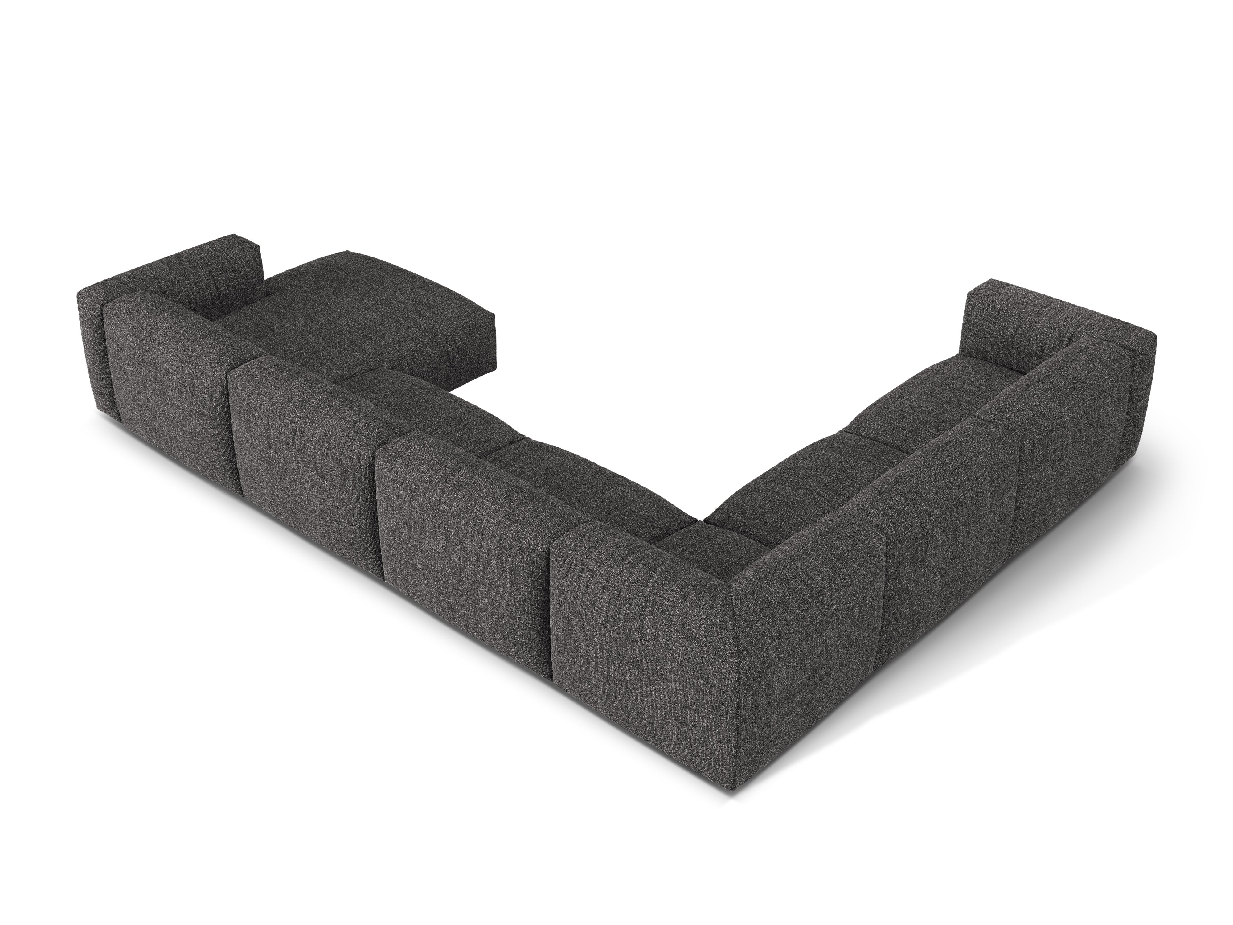 Eckgarnitur Martina, 404x312cm, Material: Boucle