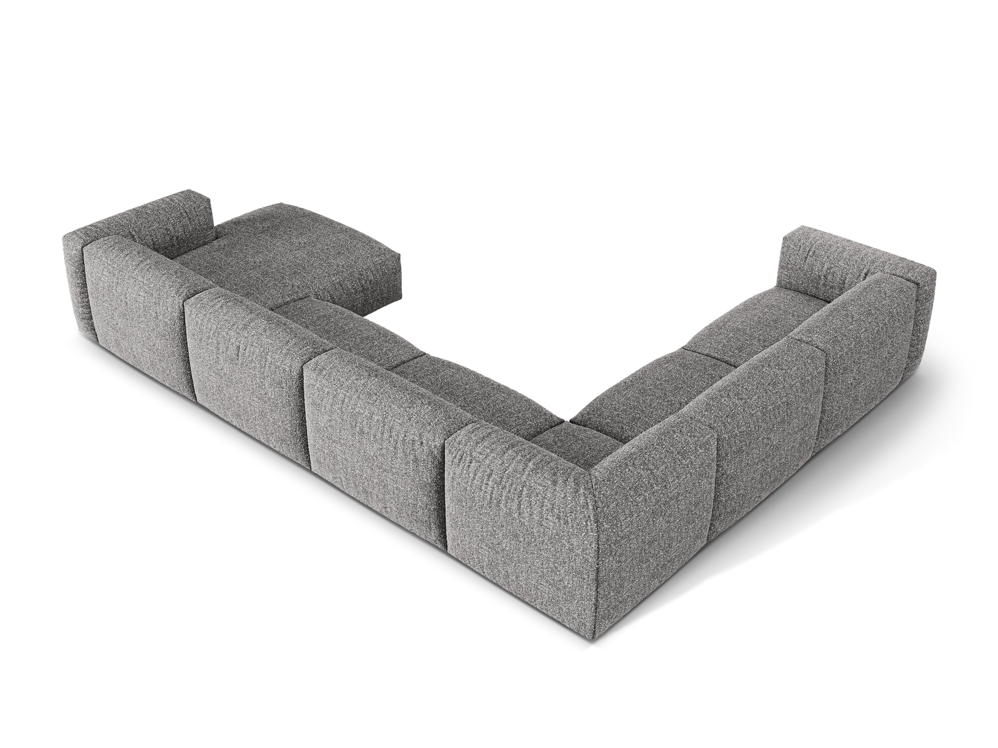 Eckgarnitur Martina, 404x312cm, Material: Boucle