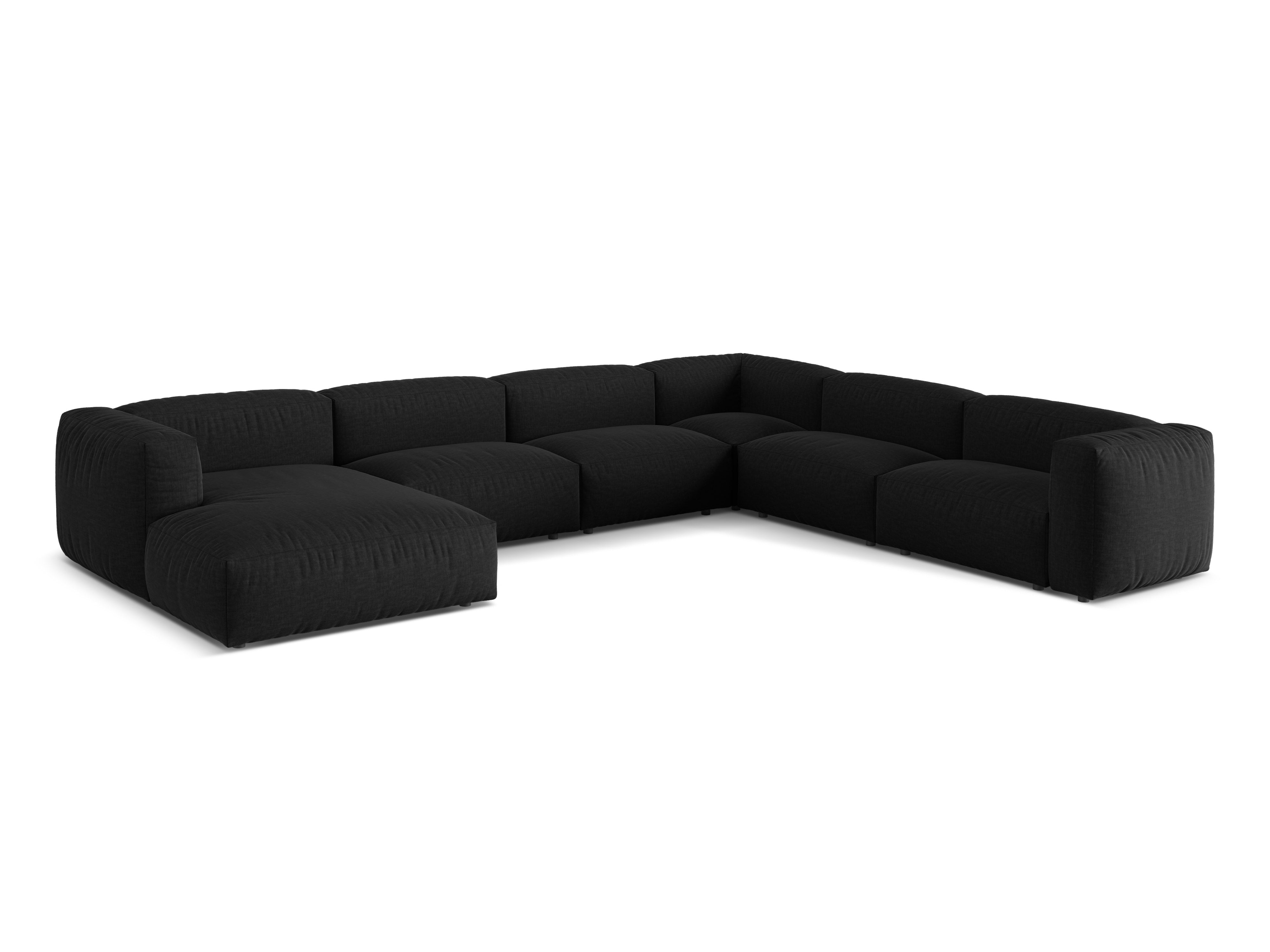 Martina Eckgarnitur, 404x312cm, Material: Strukturstoff