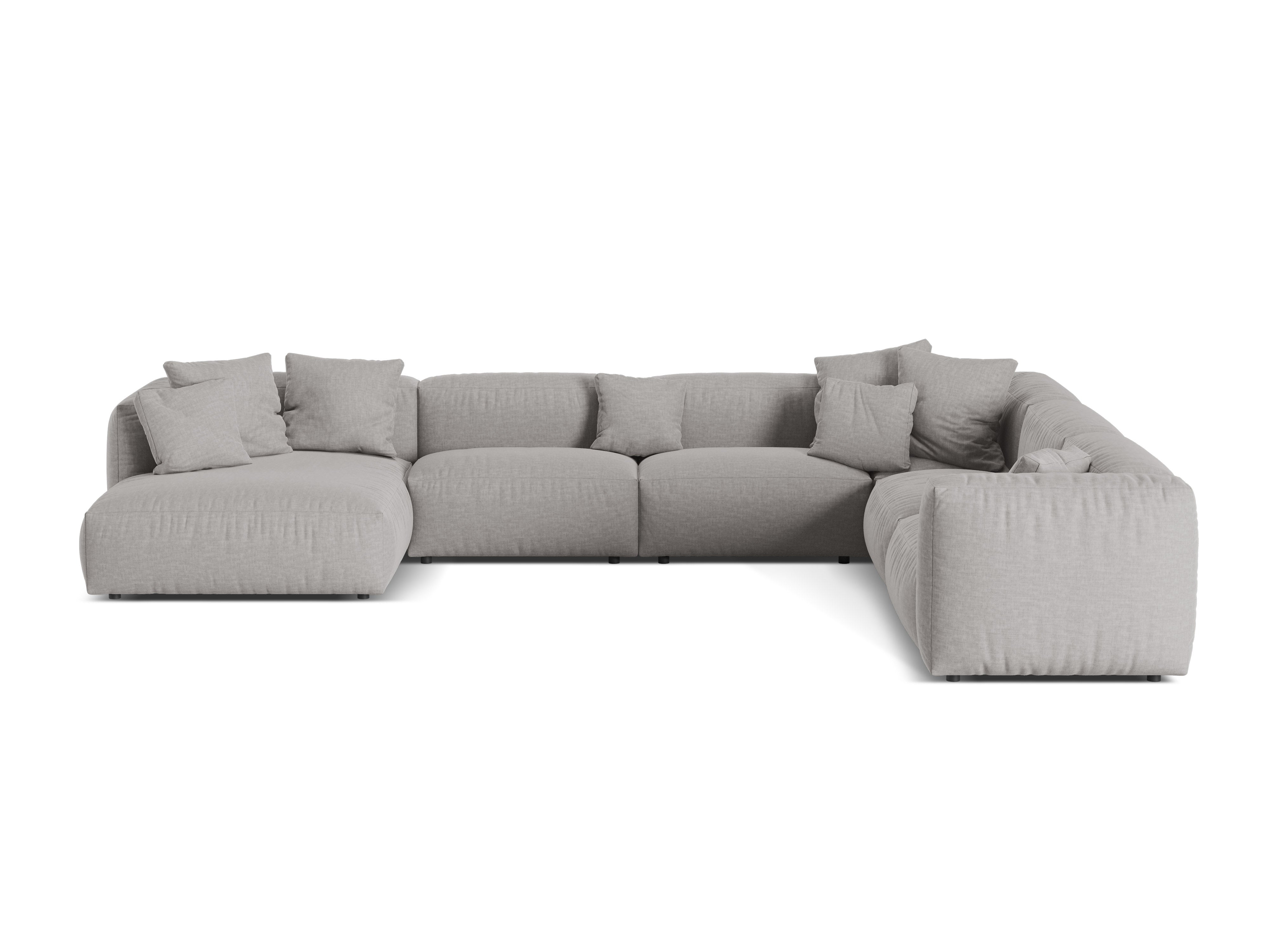 Martina Eckgarnitur, 404x312cm, Material: Strukturstoff