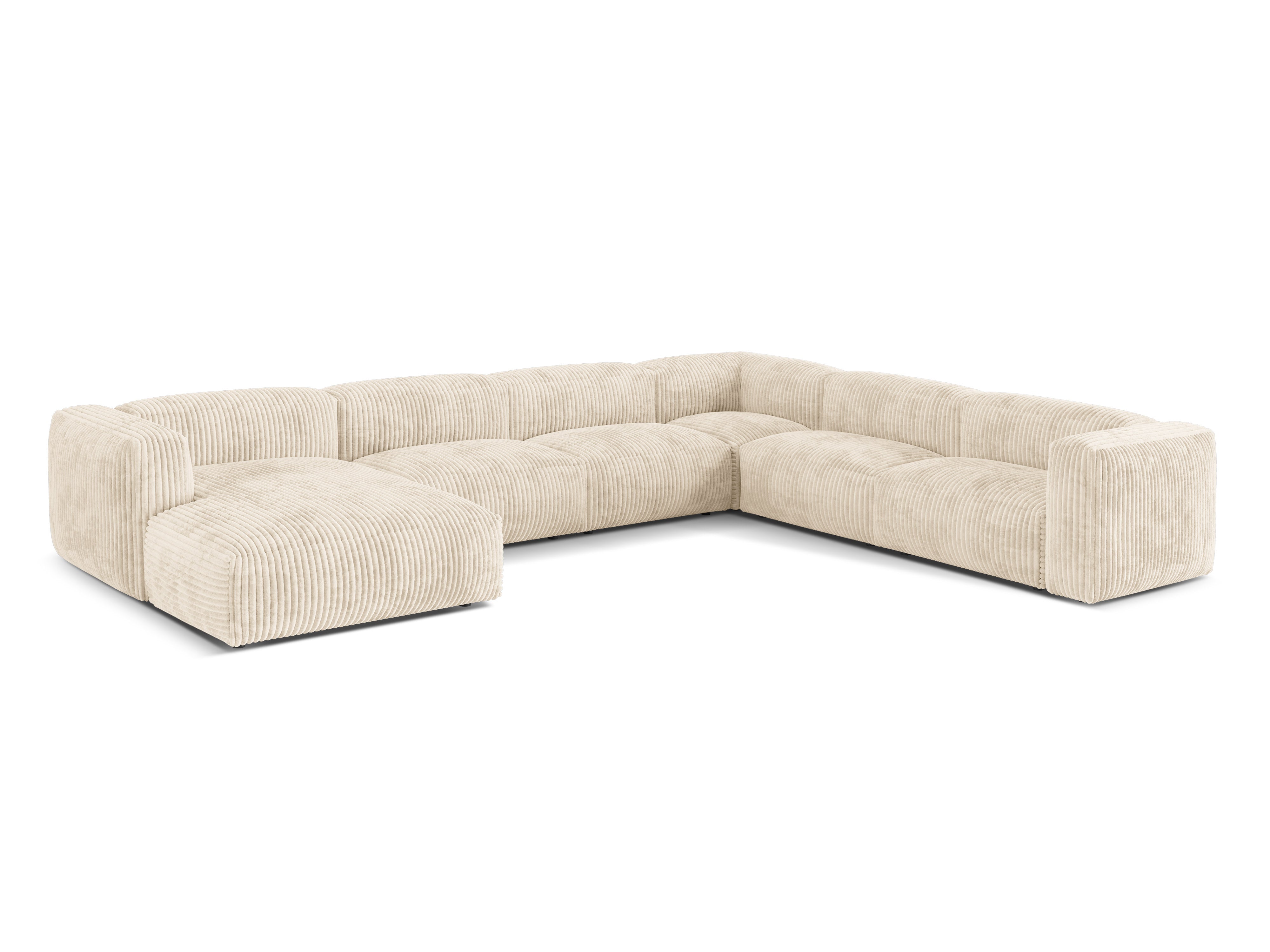 Martina Eckgarnitur, 404x312cm, Material: Cord