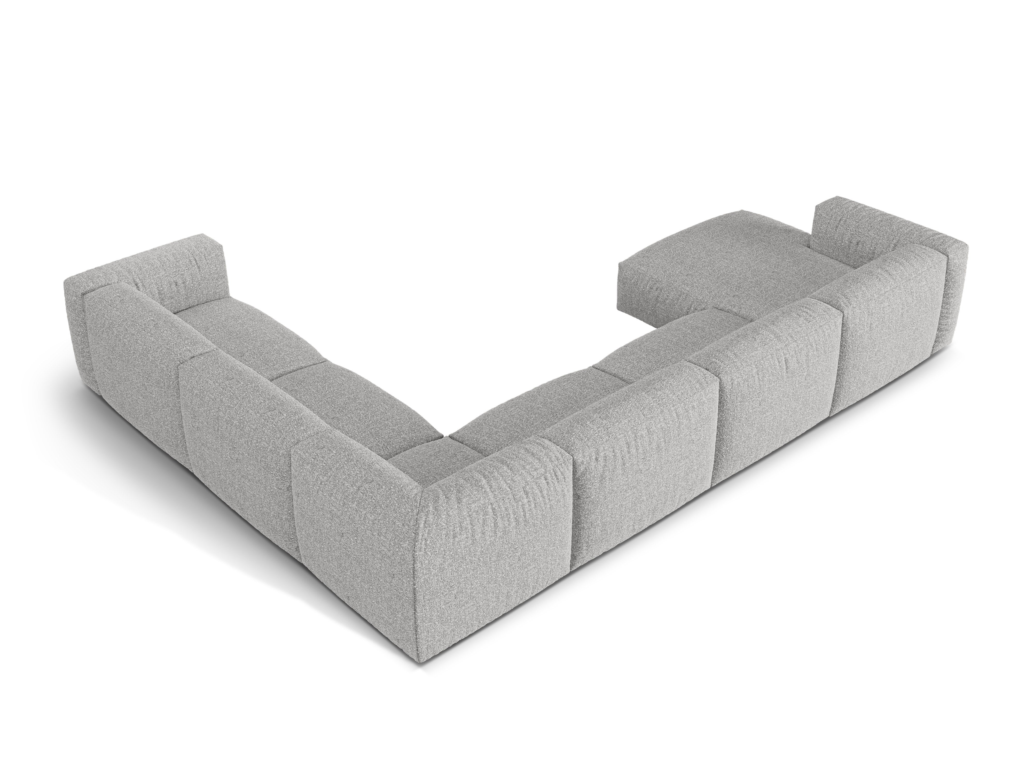 Eckgarnitur Martina, 404x312cm, Material: Boucle