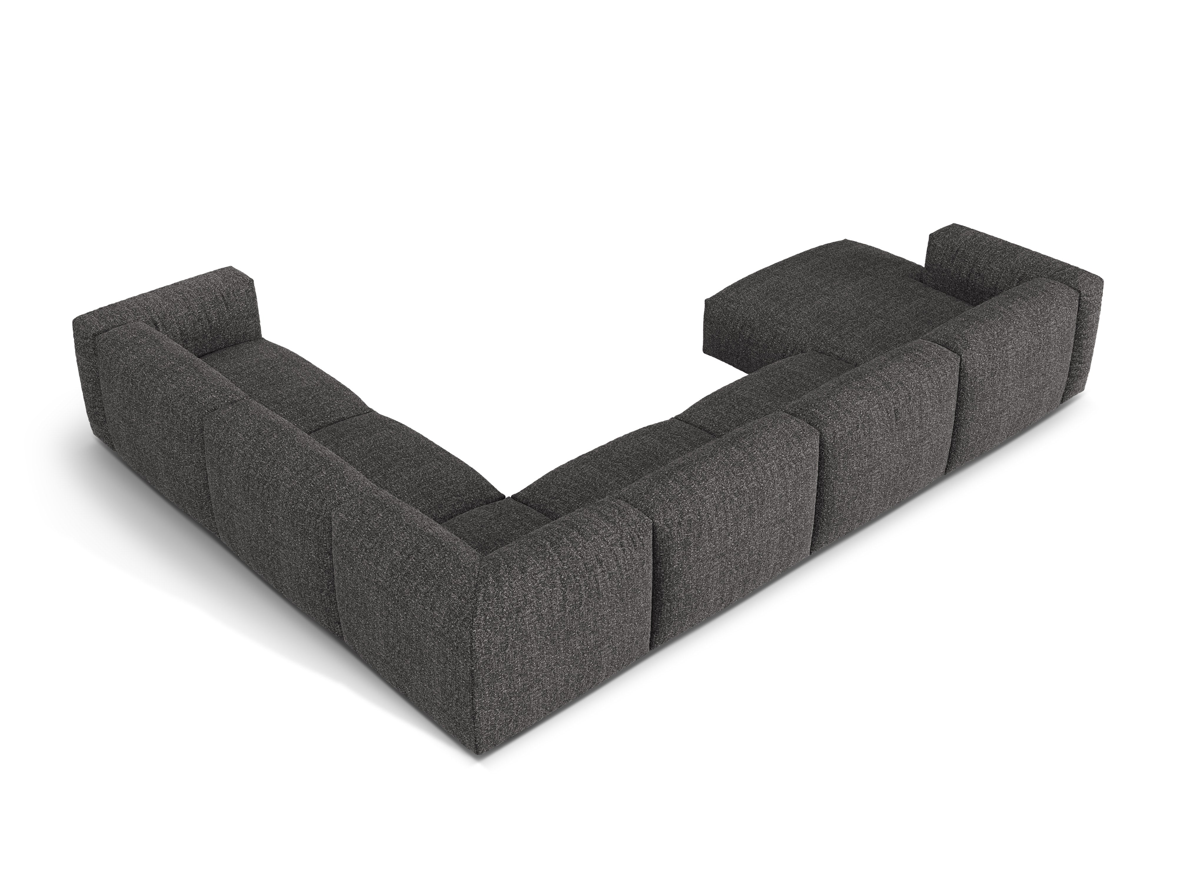 Eckgarnitur Martina, 404x312cm, Material: Boucle