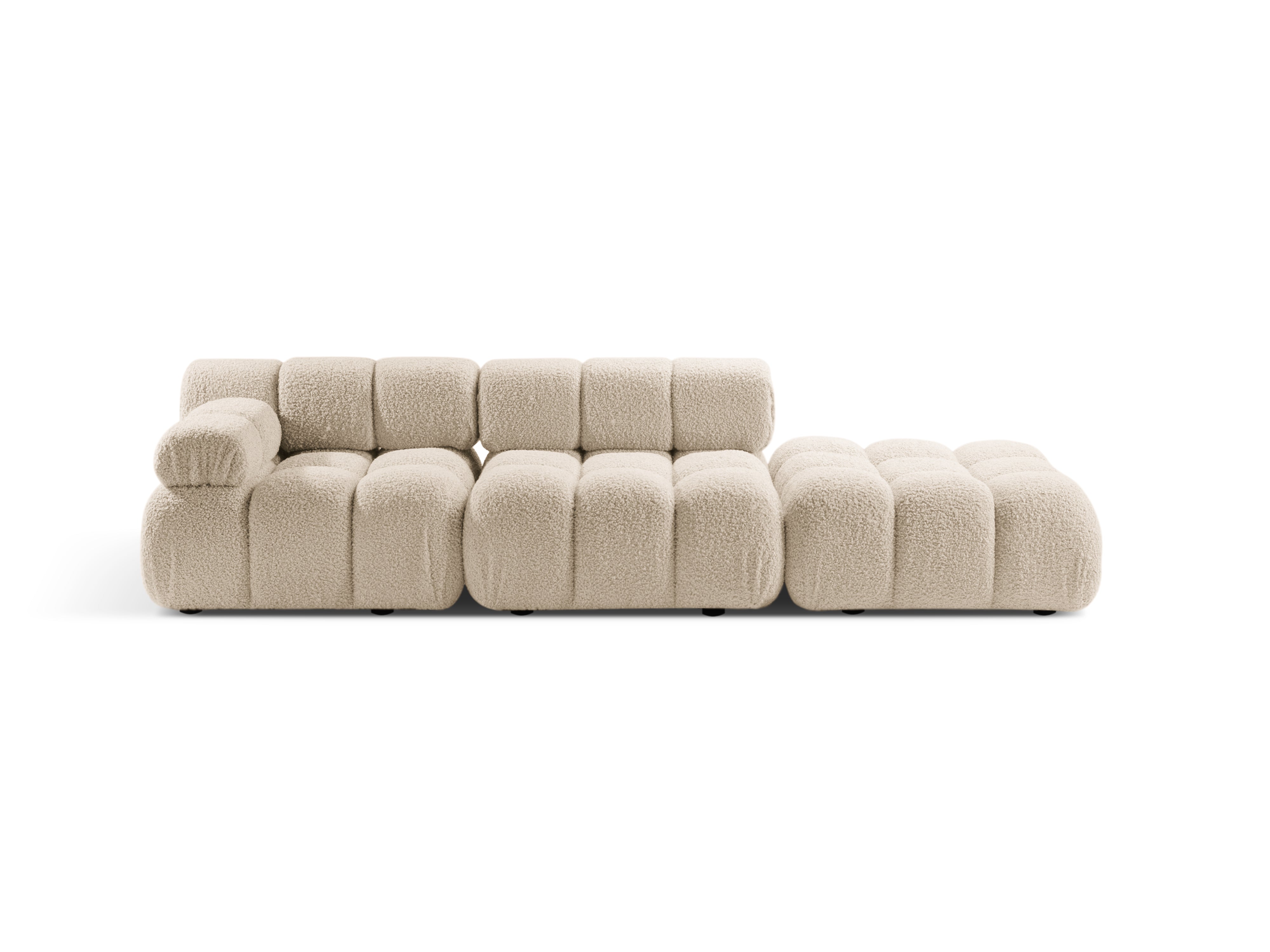 Bellis Modulares Sofa 282x94cm, Material: Bouclé