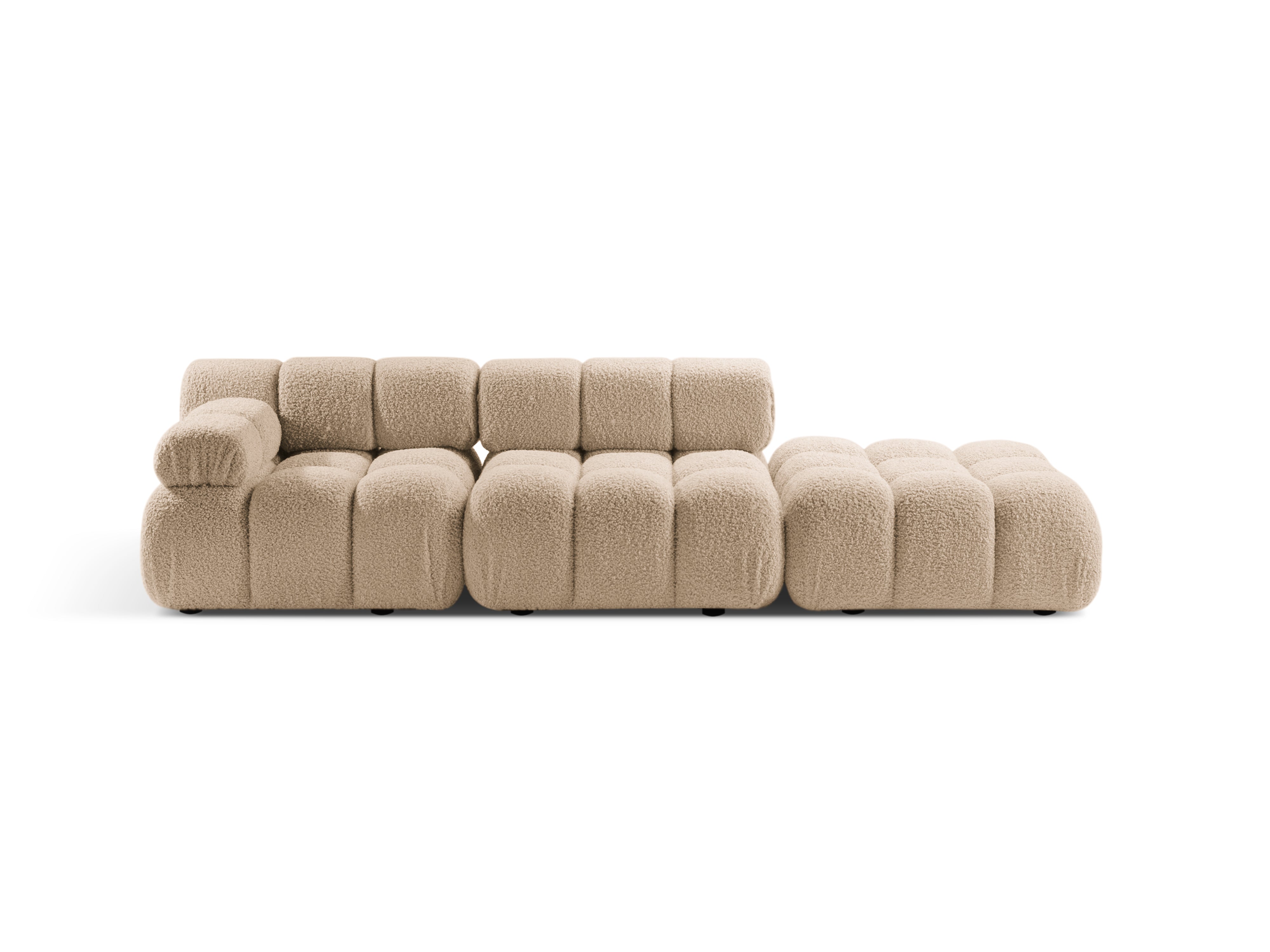 Bellis Modulares Sofa 282x94cm, Material: Bouclé