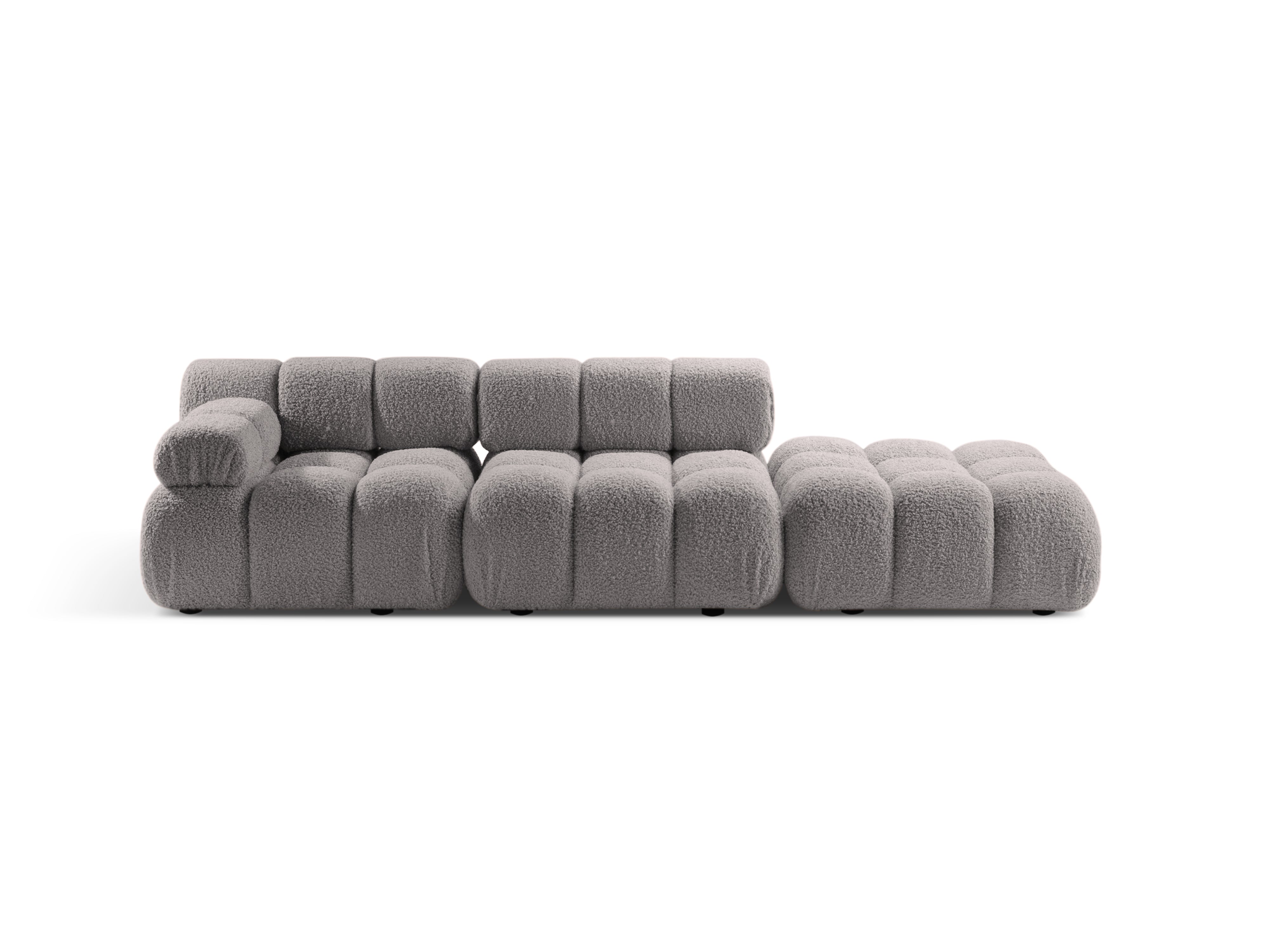 Bellis Modulares Sofa 282x94cm, Material: Bouclé