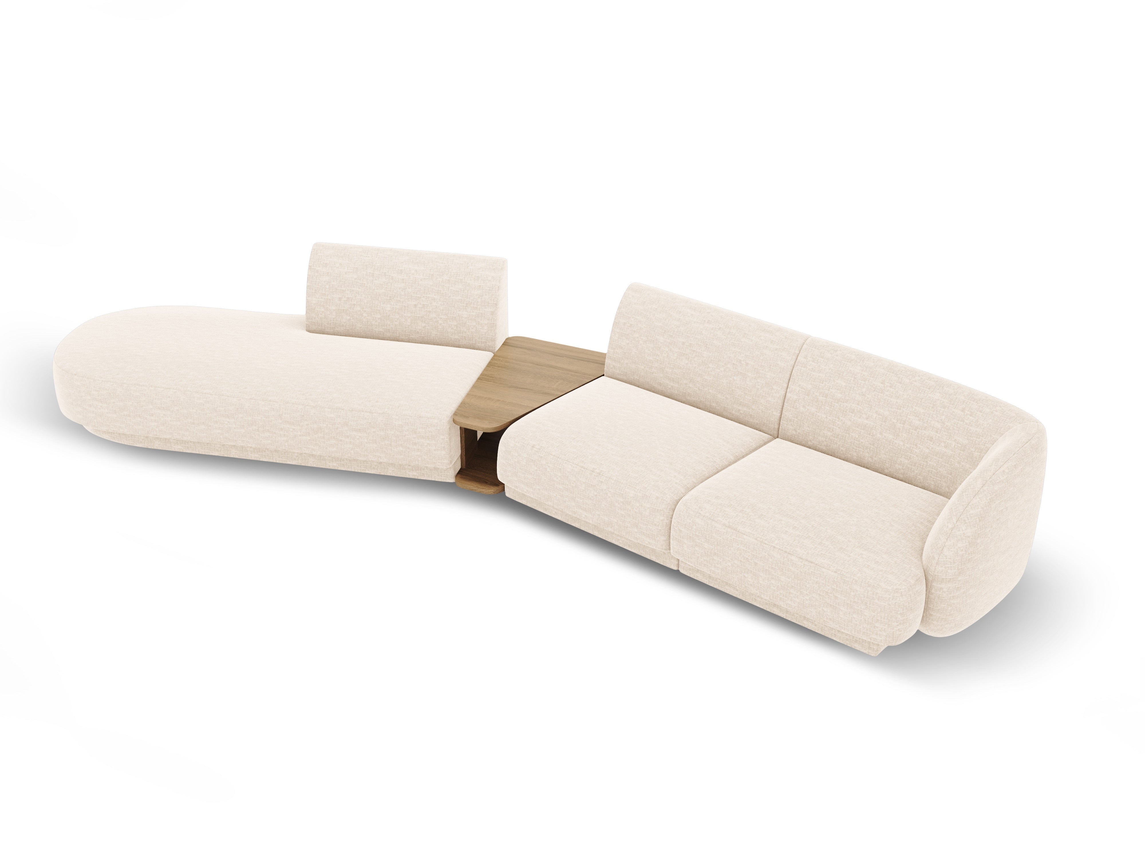 Sofa Miley 358x153cm, Material: Chenille Eden
