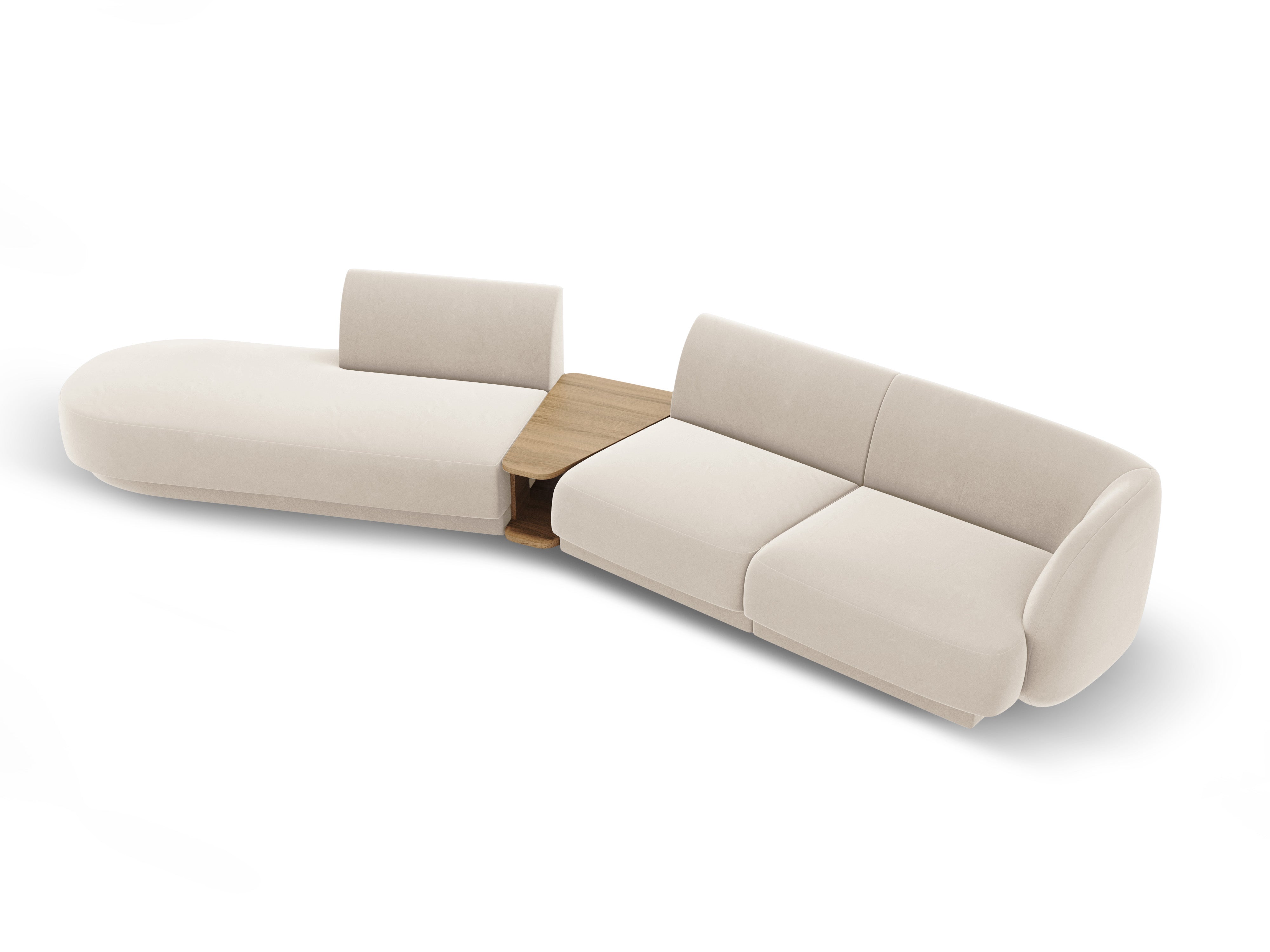 Sofa Miley 358x153cm, Material: Samt