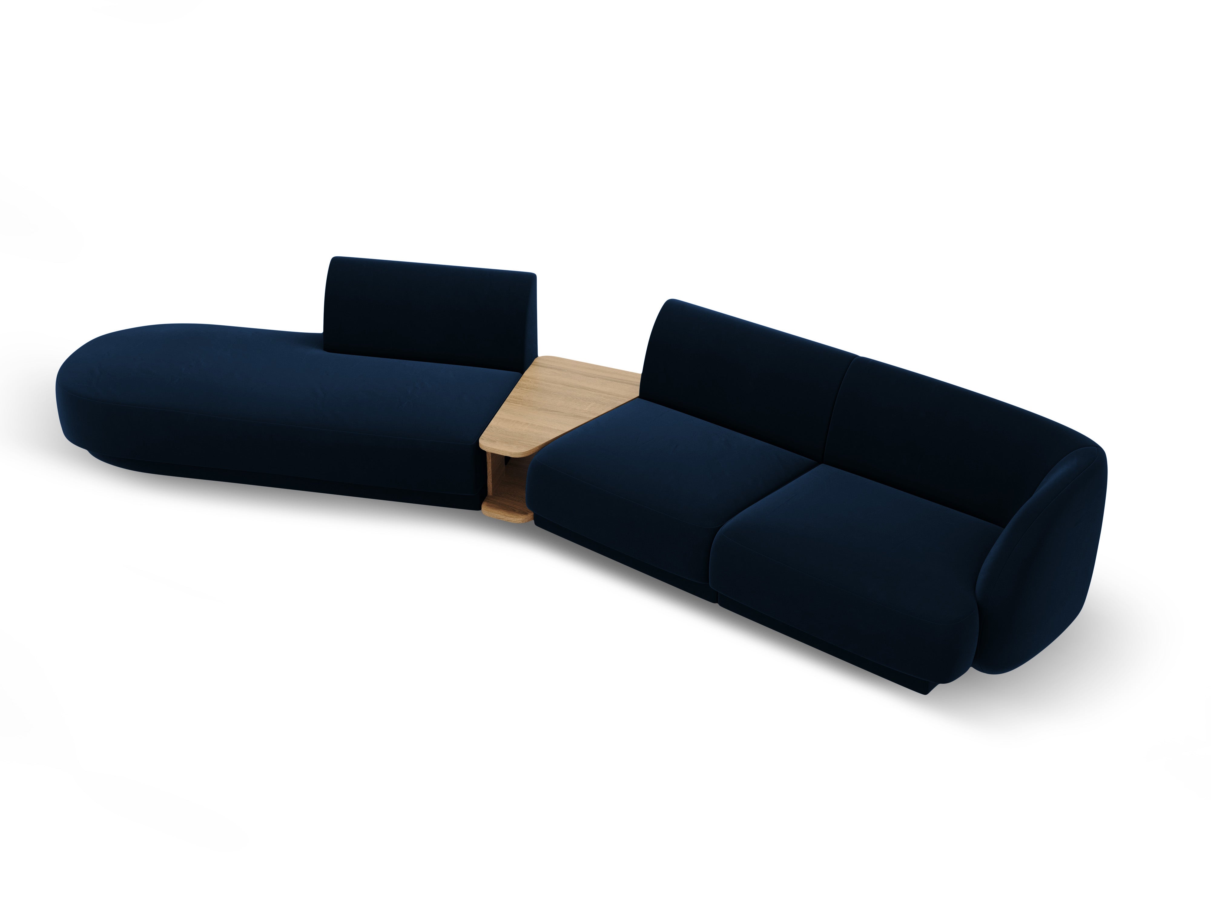 Sofa Miley 358x153cm, Material: Samt