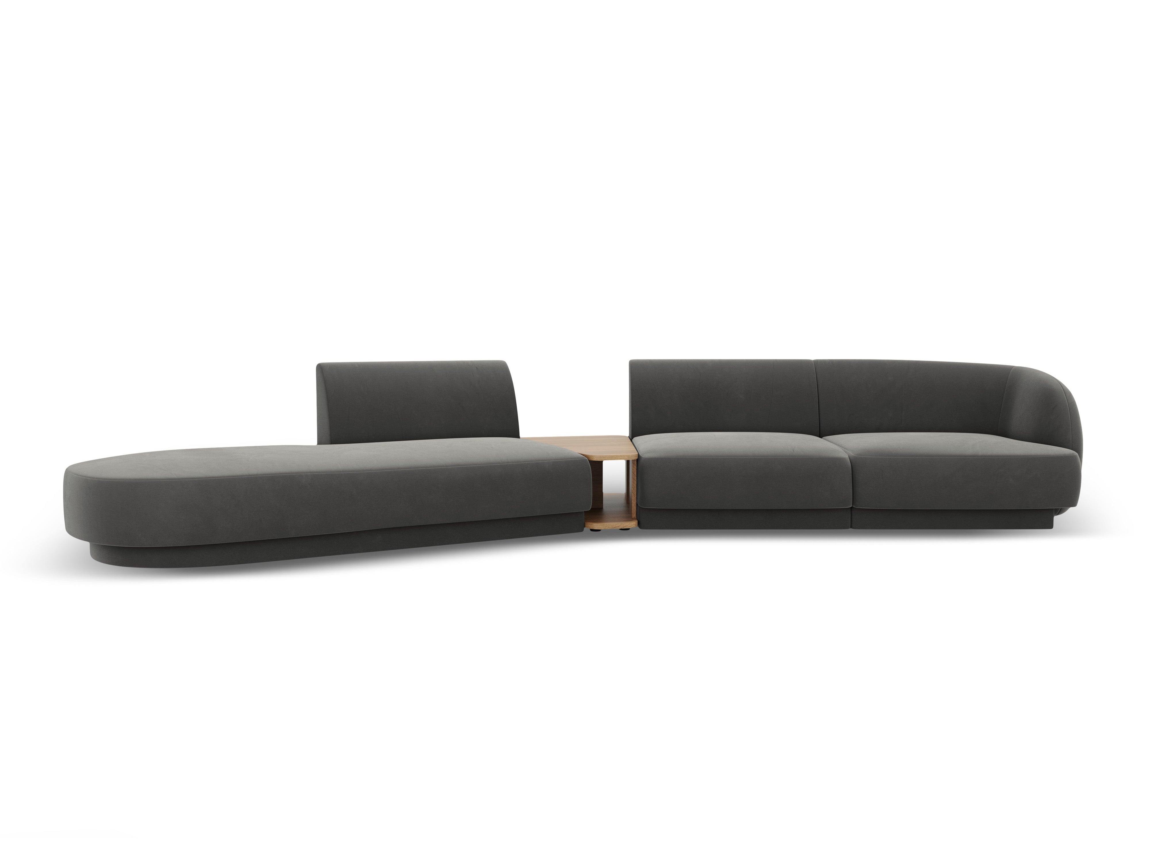 Sofa Miley 358x153cm, Material: Samt