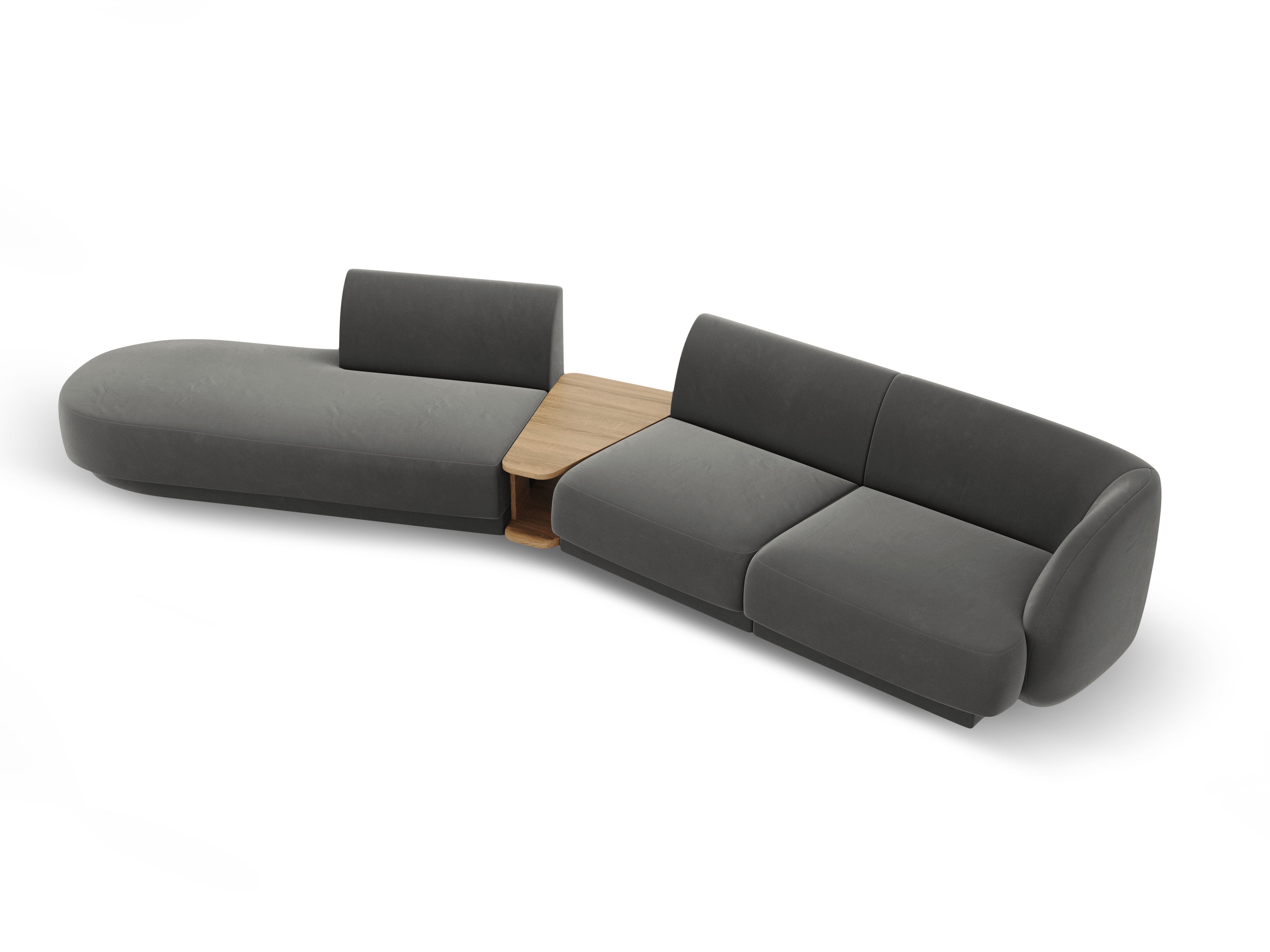 Sofa Miley 358x153cm, Material: Samt