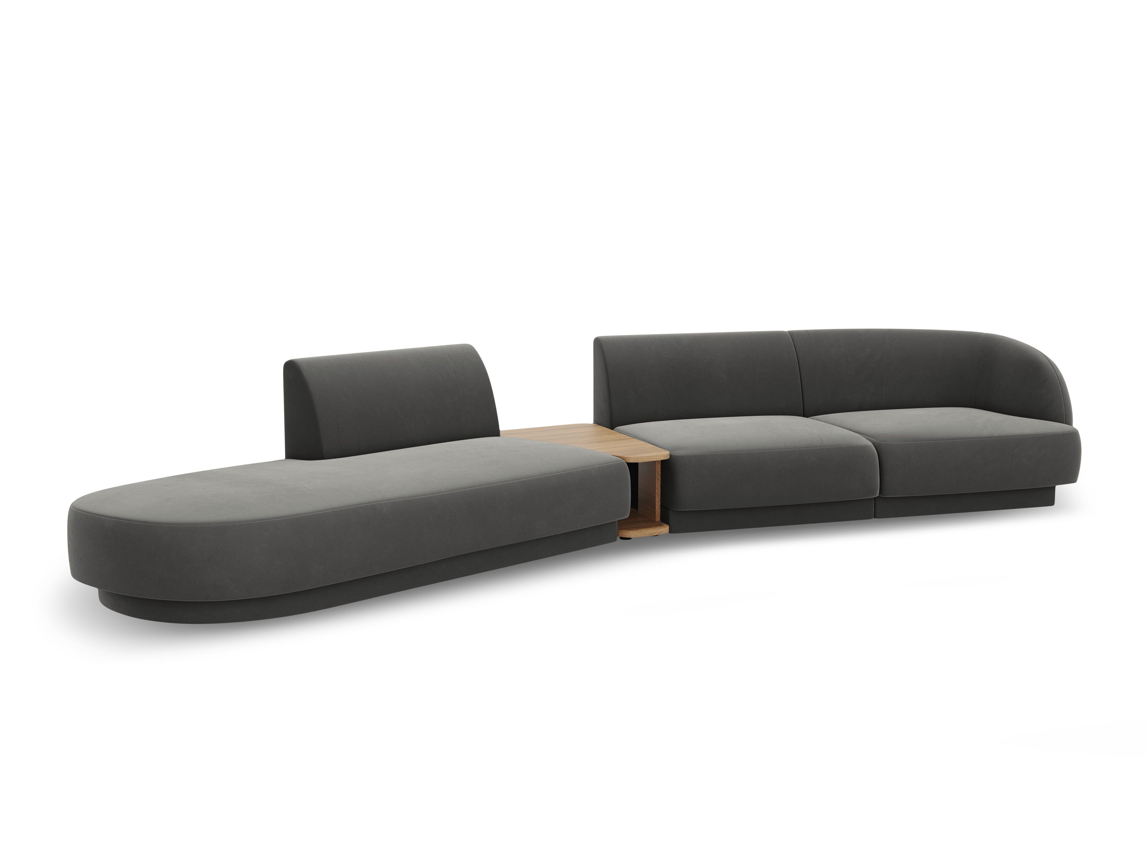 Sofa Miley 358x153cm, Material: Samt