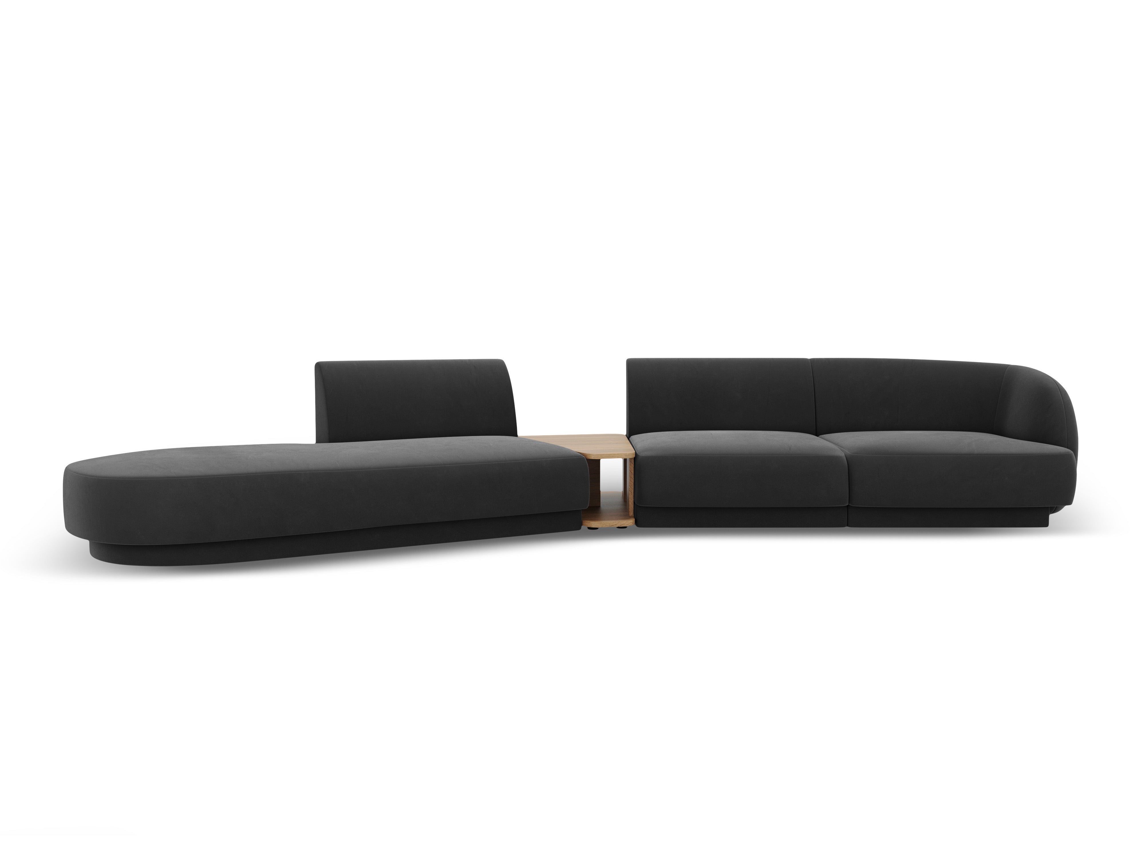 Sofa Miley 358x153cm, Material: Samt