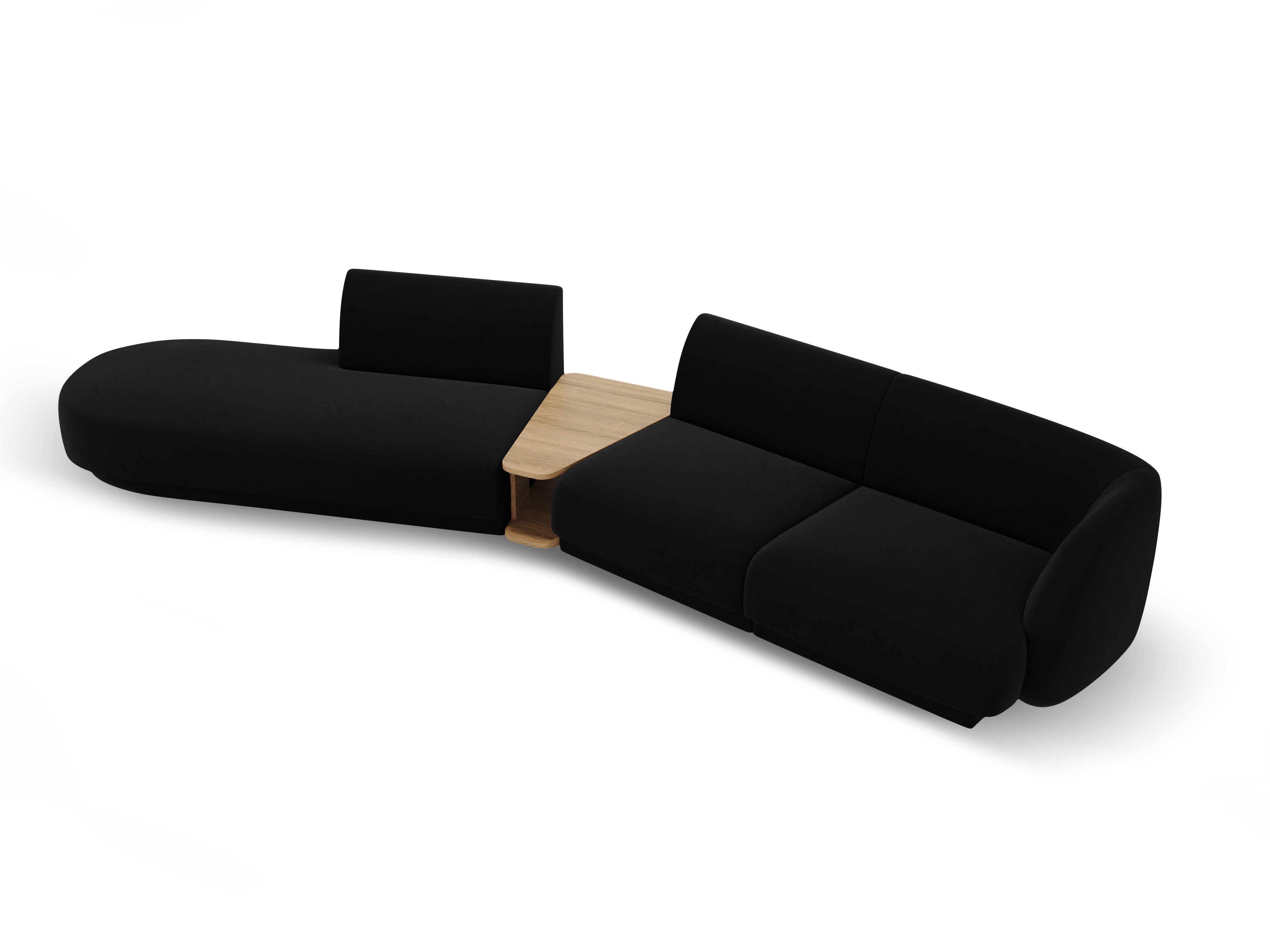 Sofa Miley 358x153cm, Material: Samt