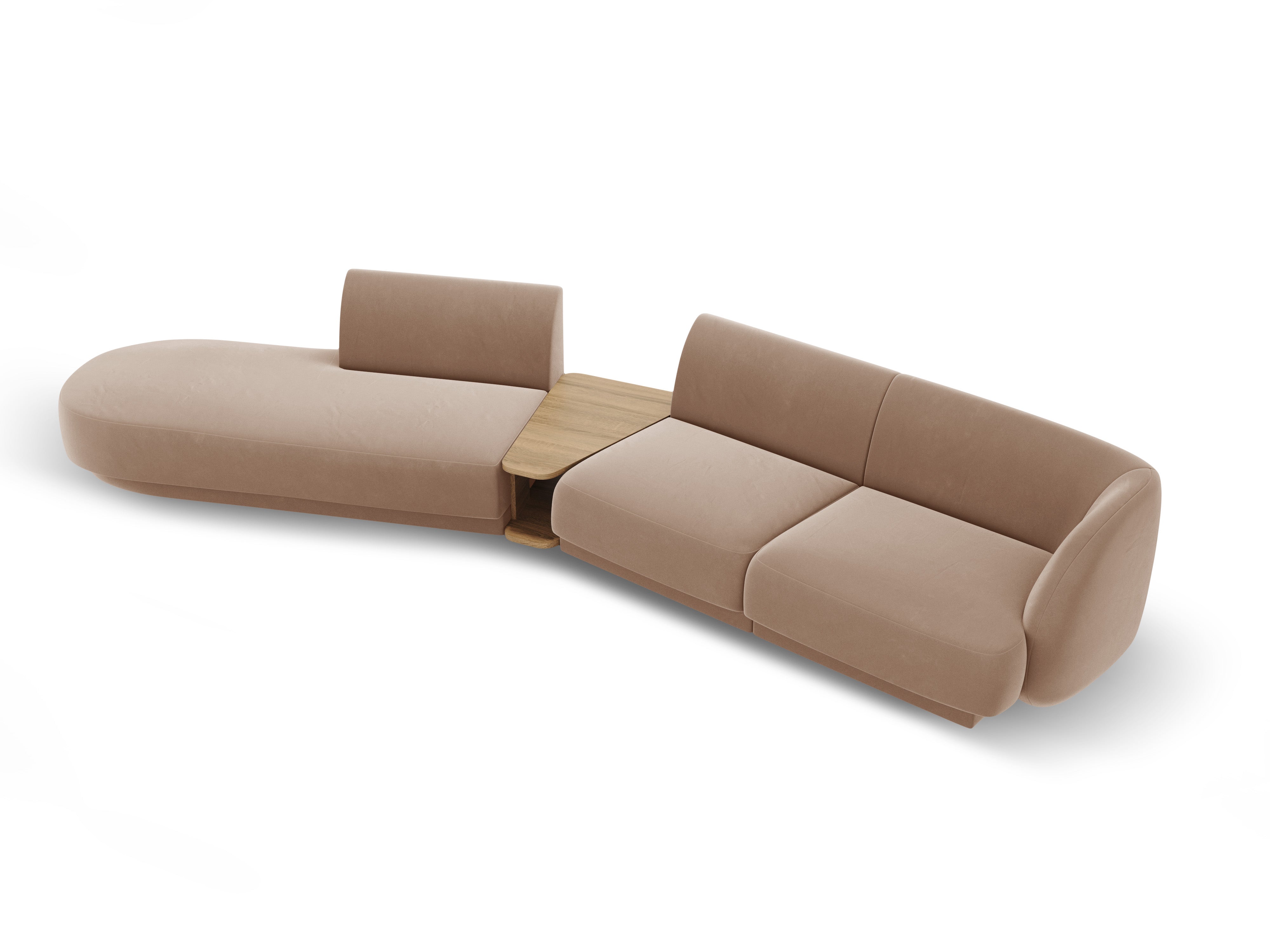 Sofa Miley 358x153cm, Material: Samt