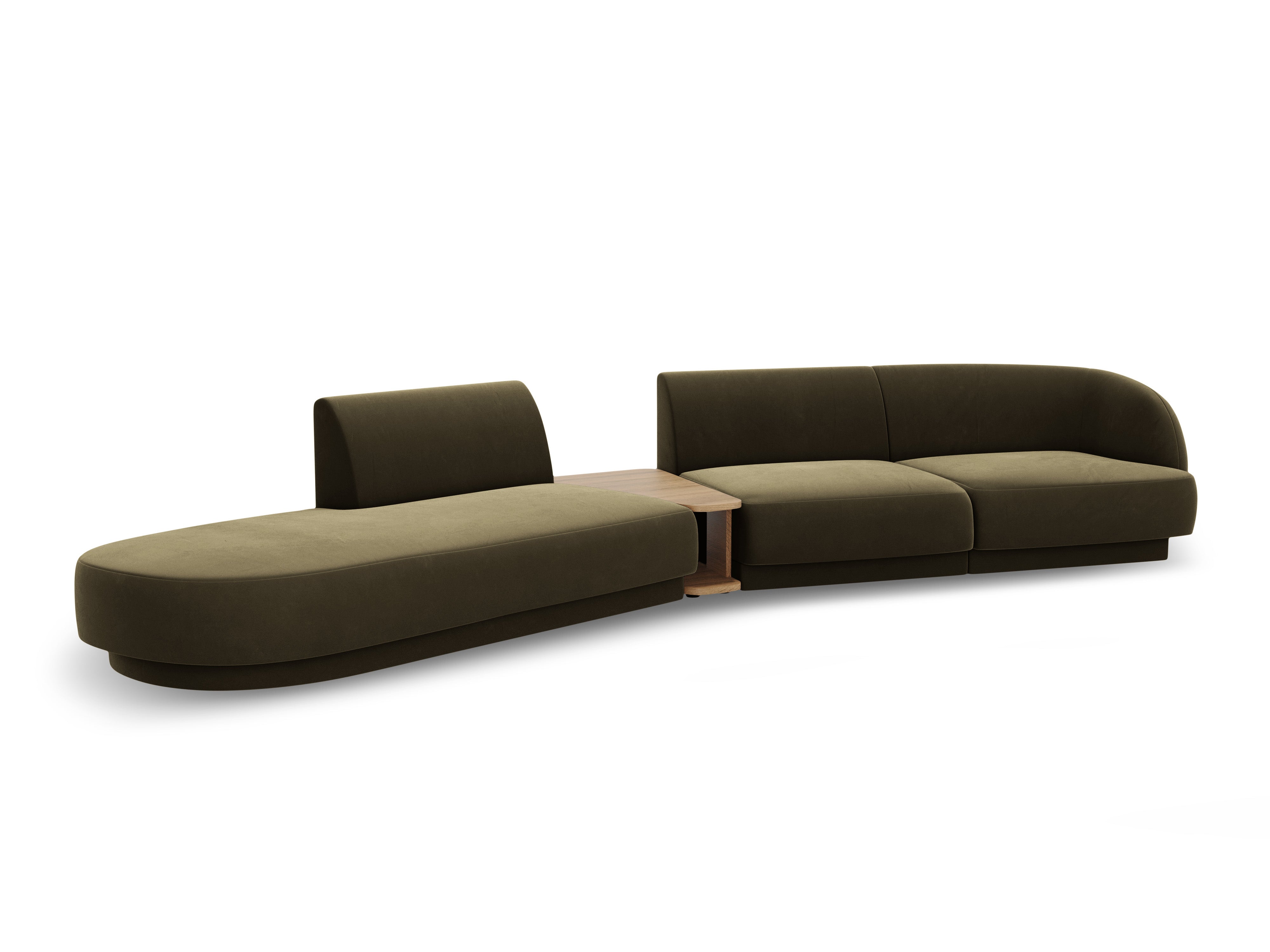 Sofa Miley 358x153cm, Material: Samt