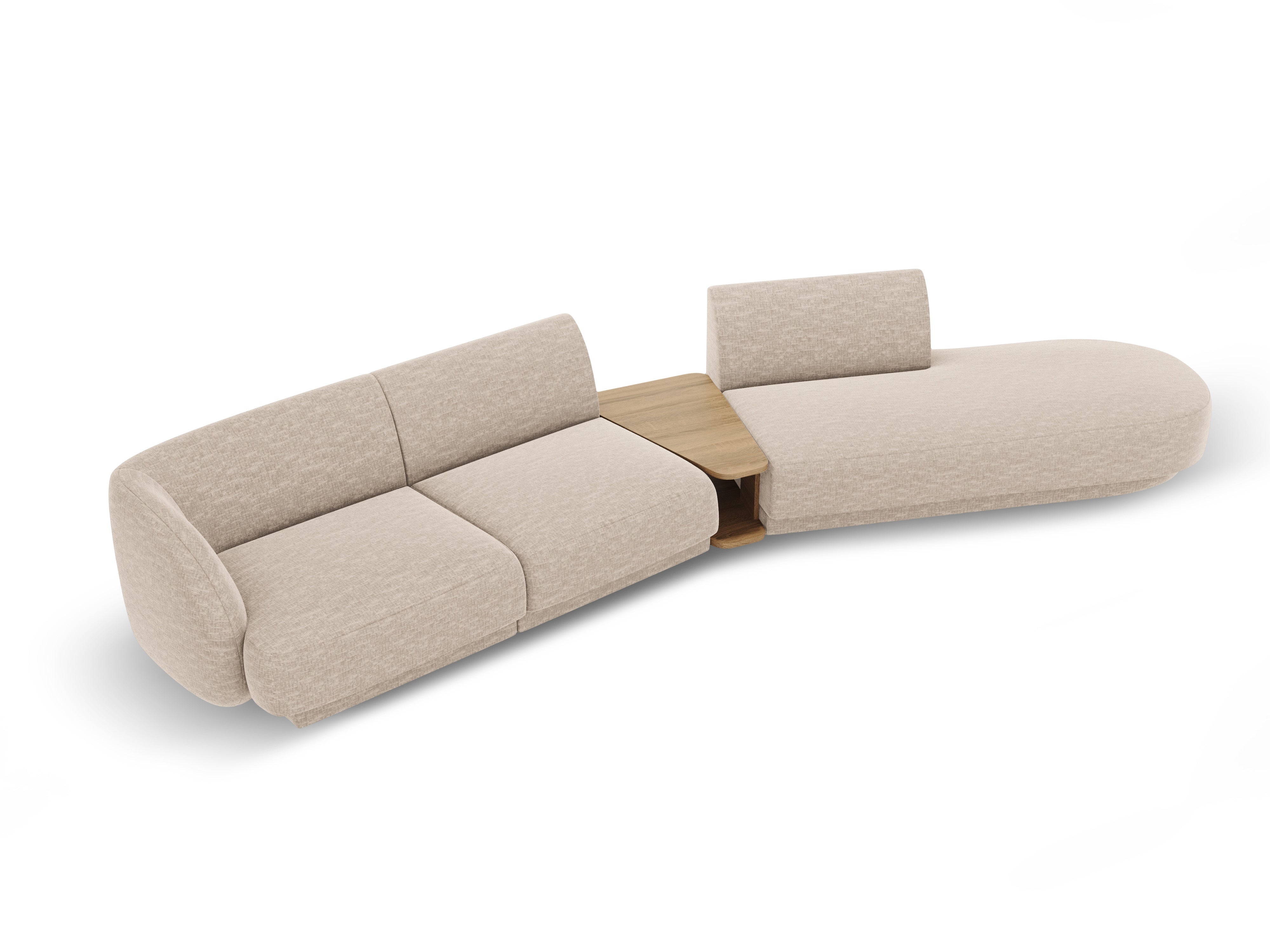 Sofa Miley 358x153cm, Material: Chenille Eden