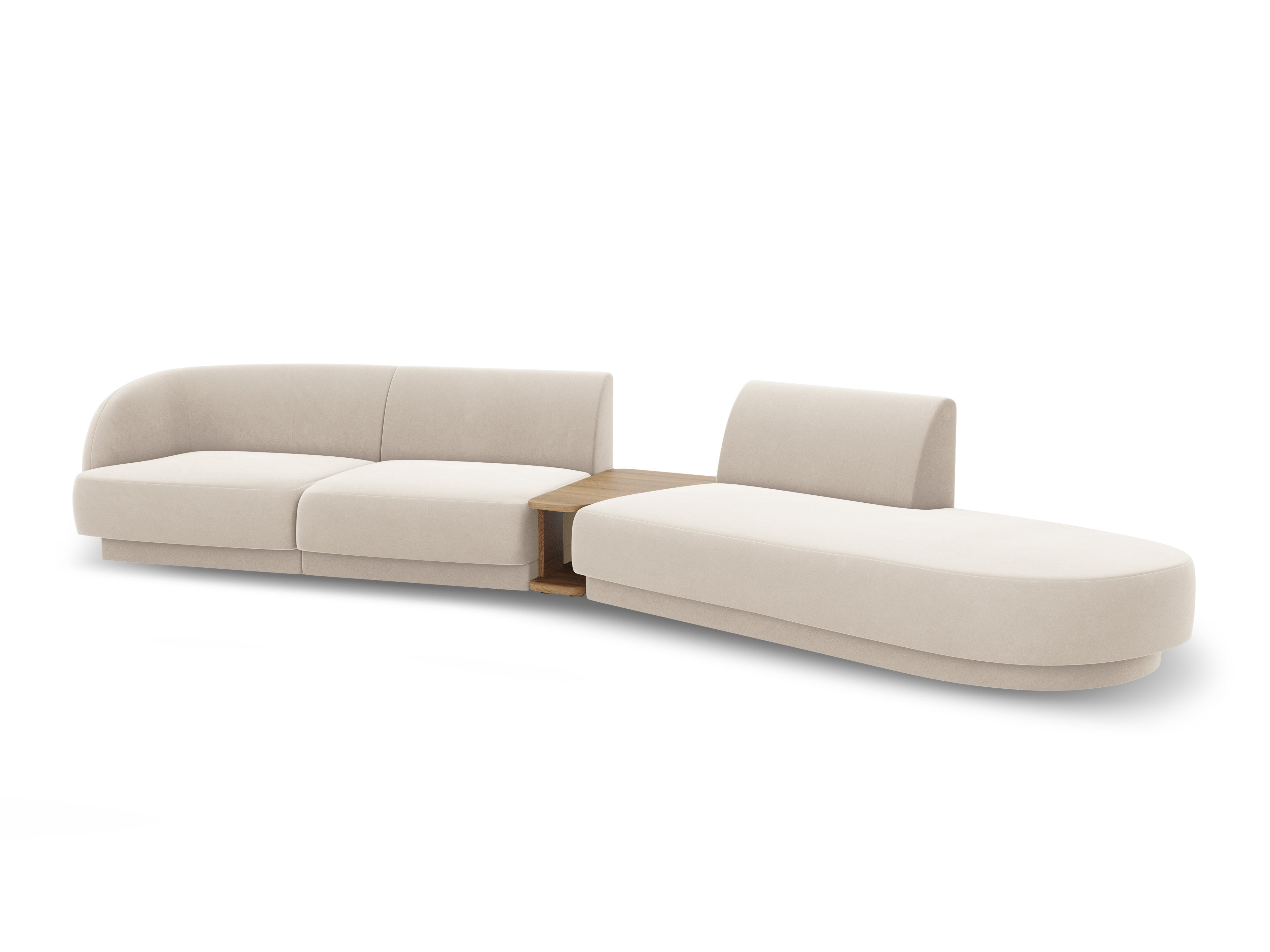Sofa Miley 358x153cm, Material: Samt