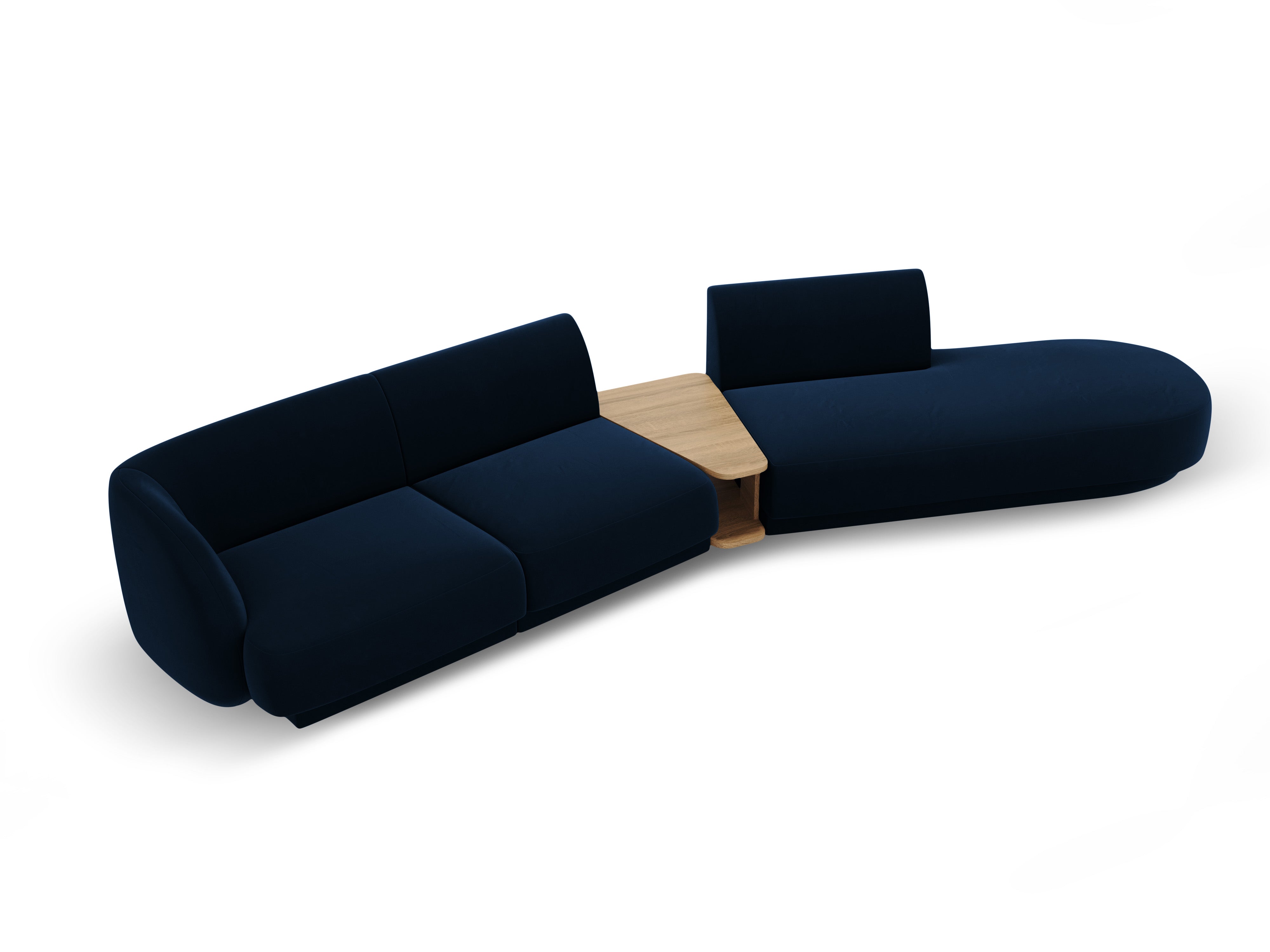 Sofa Miley 358x153cm, Material: Samt