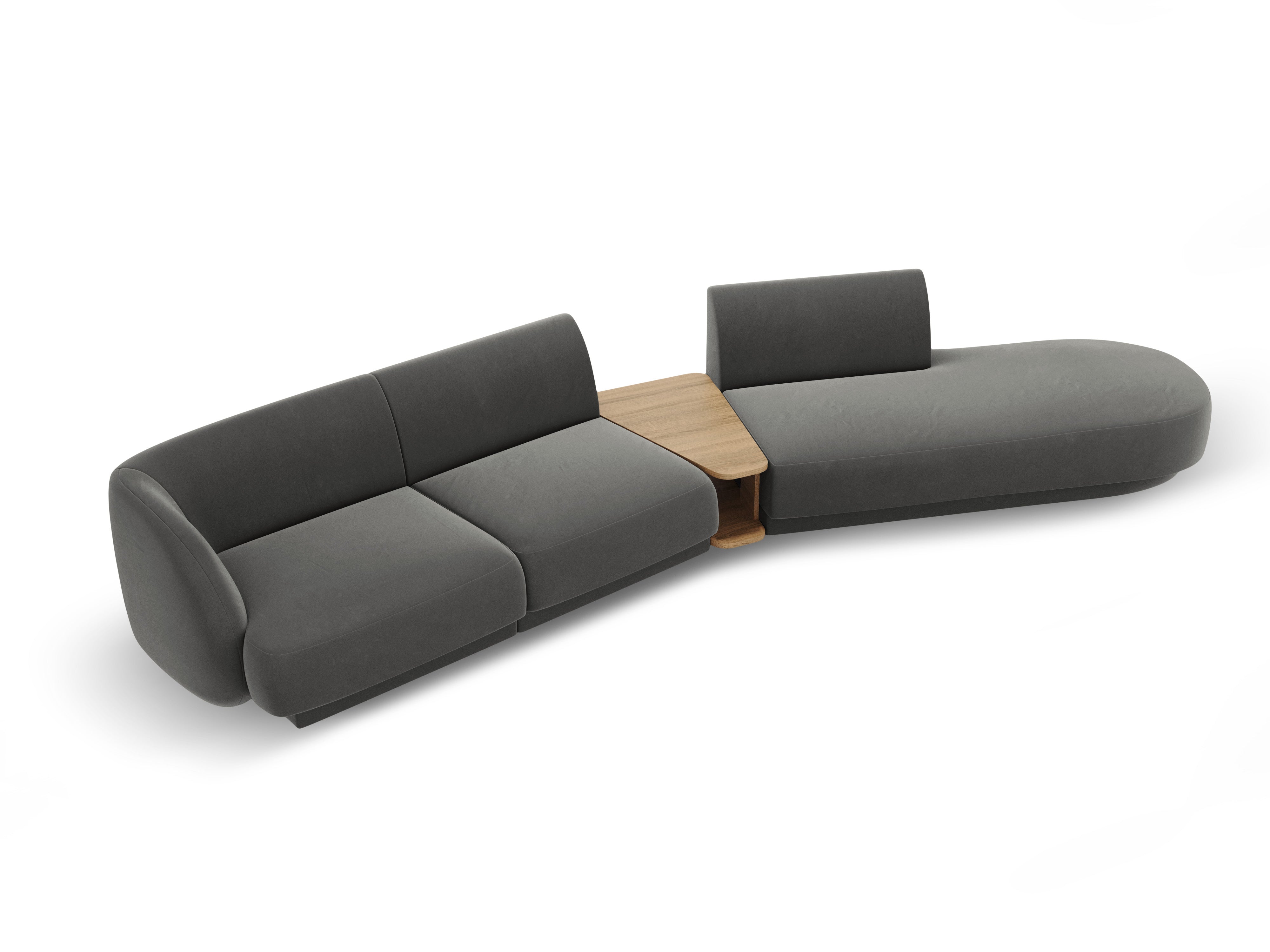 Sofa Miley 358x153cm, Material: Samt