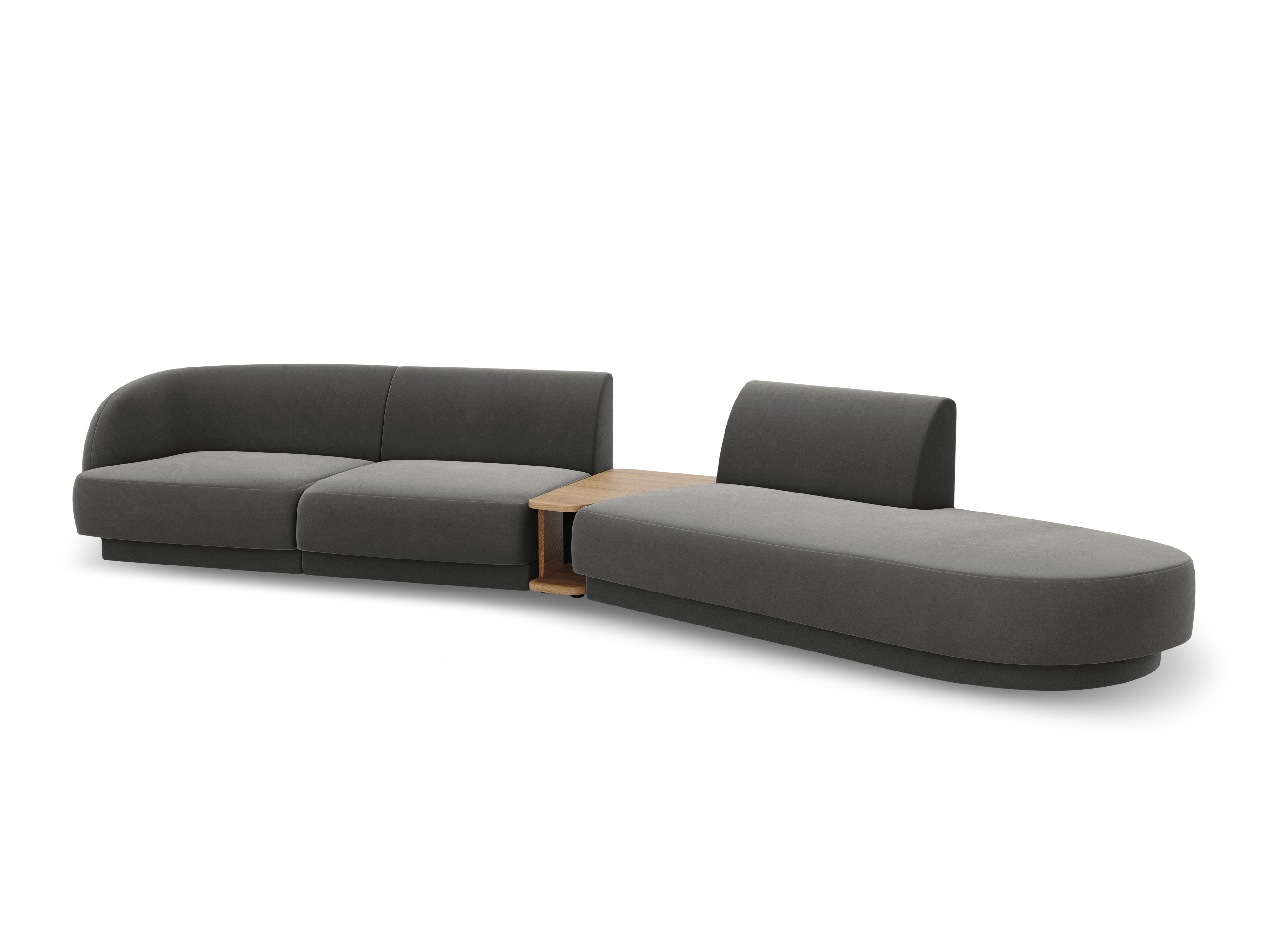Sofa Miley 358x153cm, Material: Samt