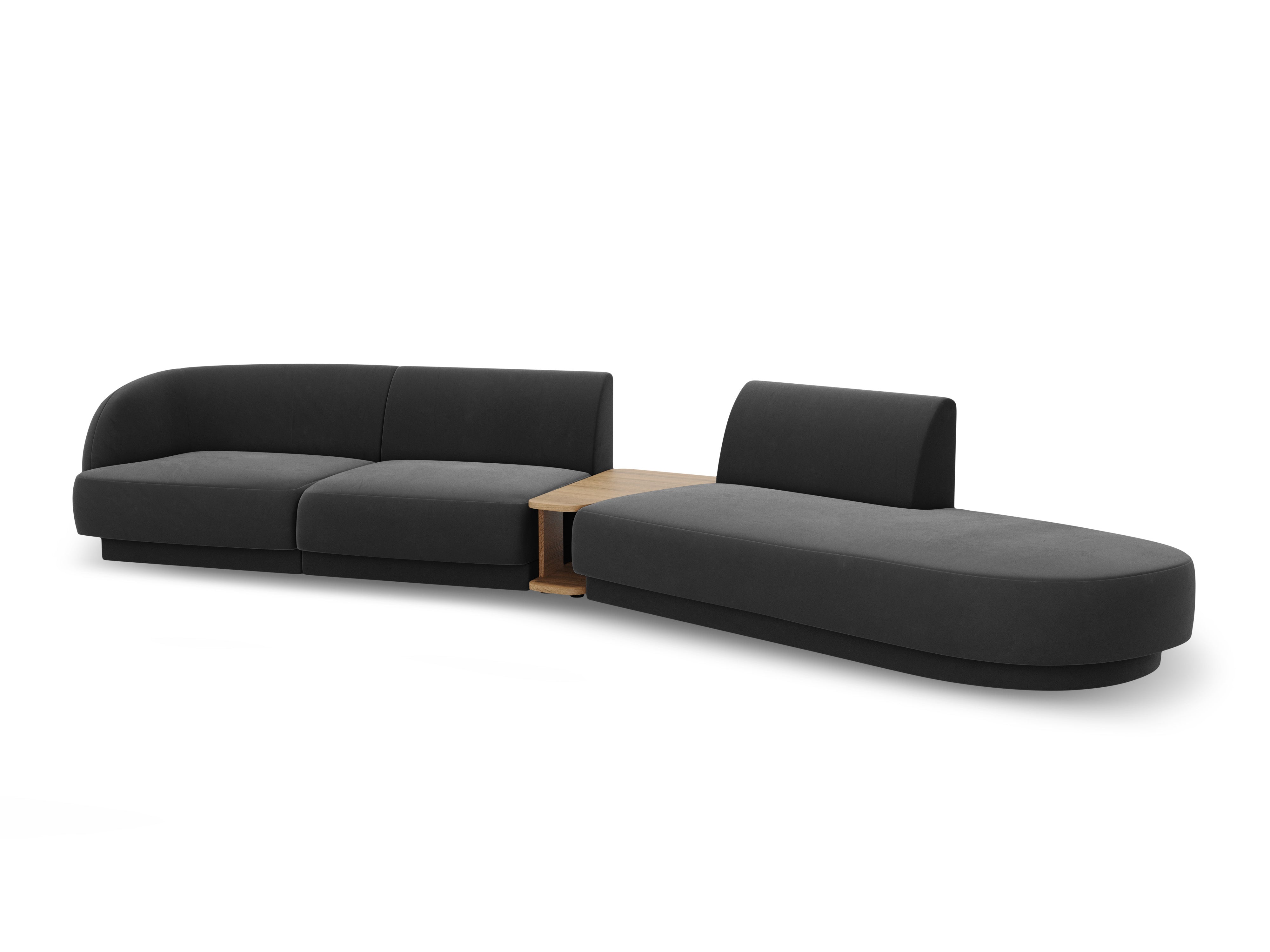 Sofa Miley 358x153cm, Material: Samt
