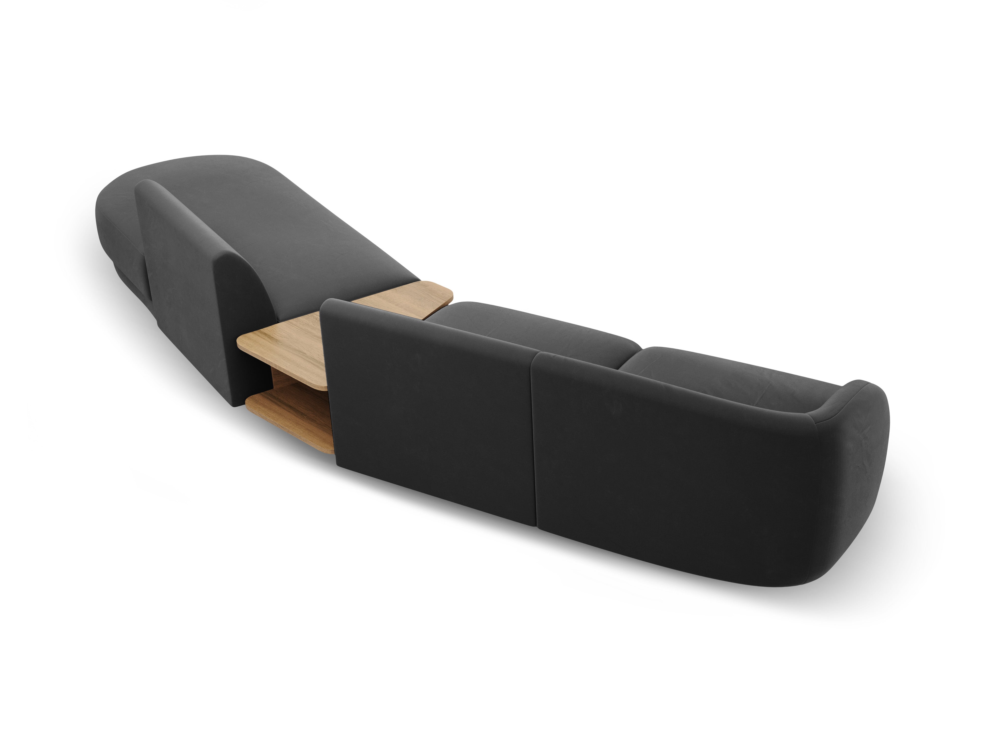 Sofa Miley 358x153cm, Material: Samt