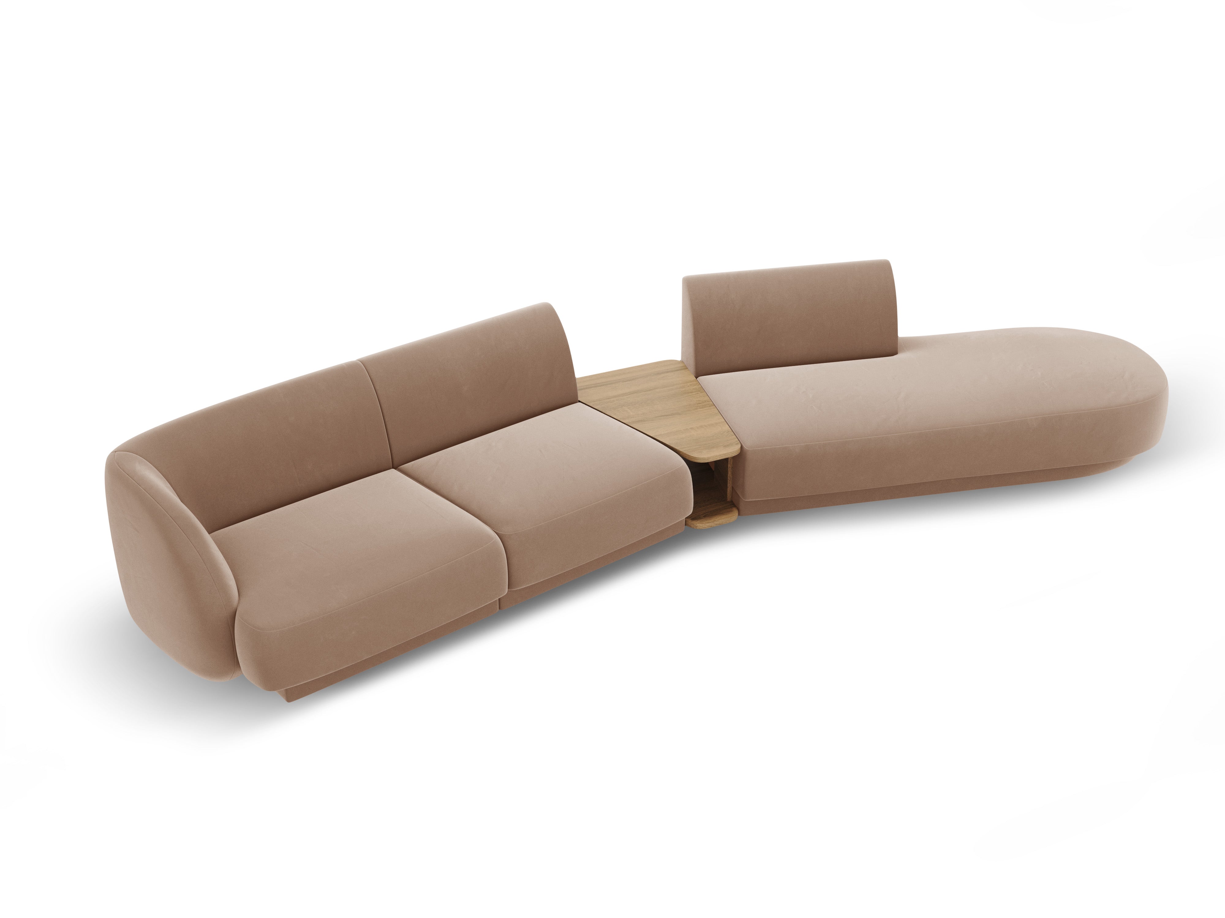 Sofa Miley 358x153cm, Material: Samt