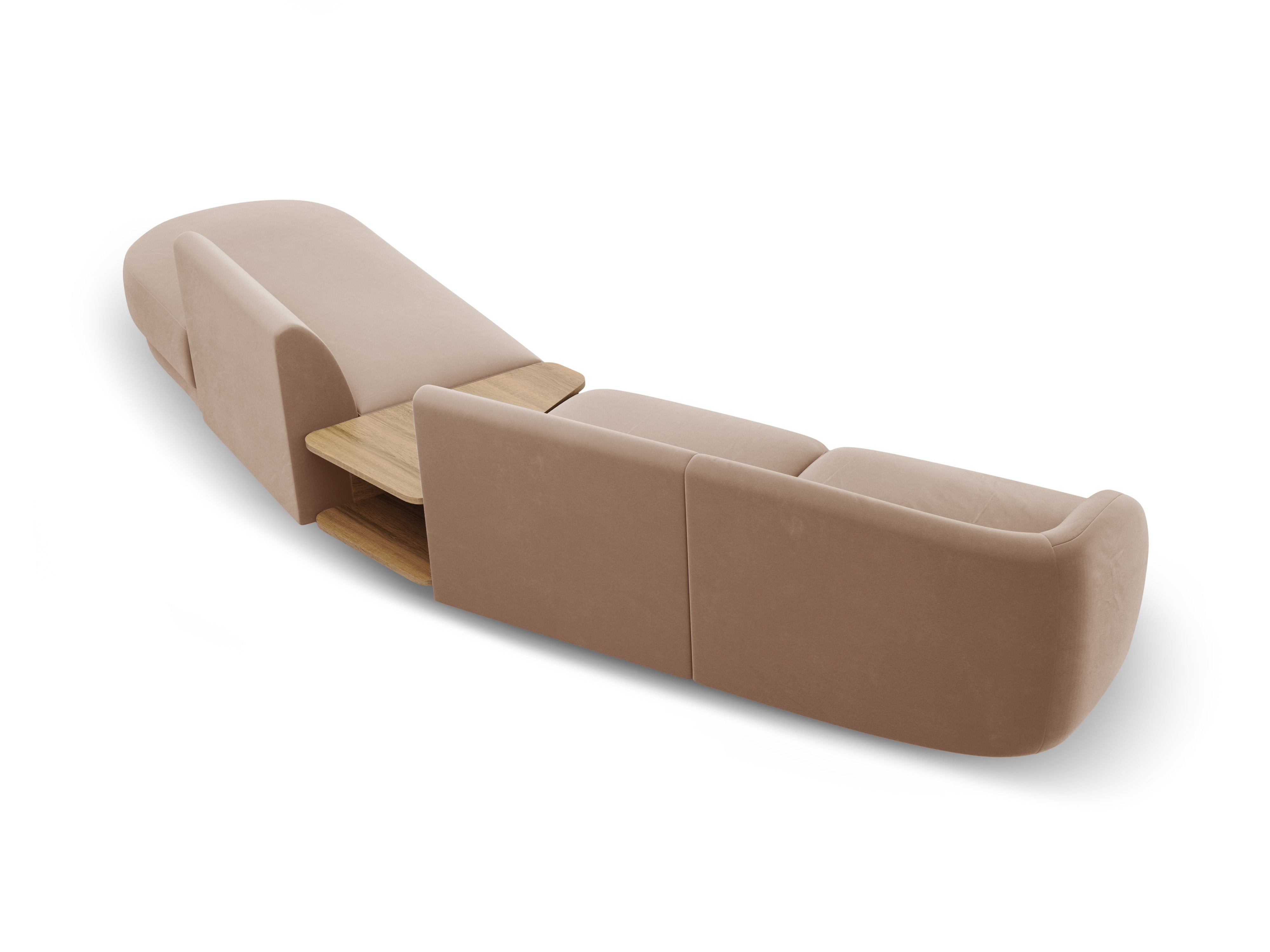 Sofa Miley 358x153cm, Material: Samt