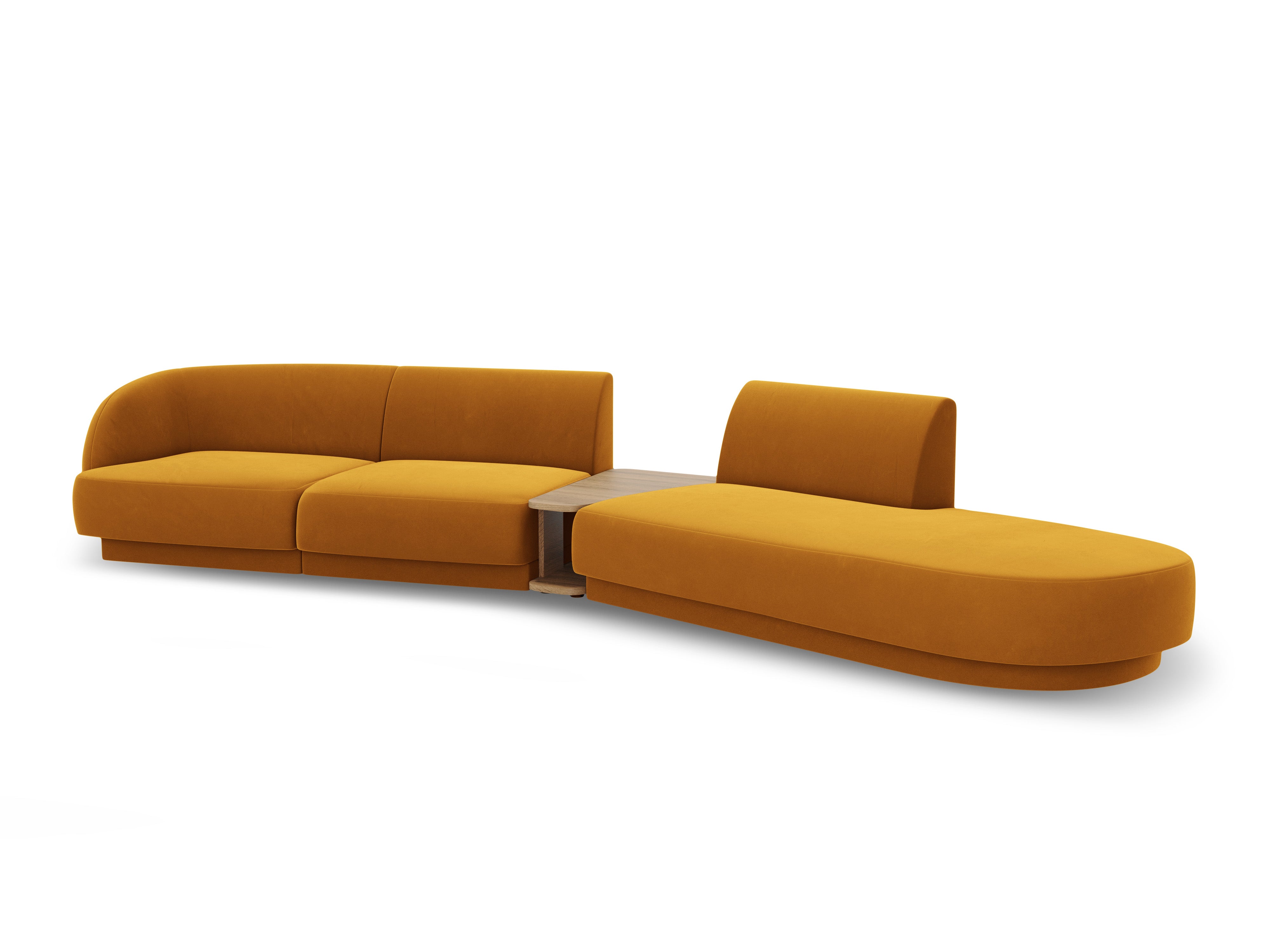 Sofa Miley 358x153cm, Material: Samt