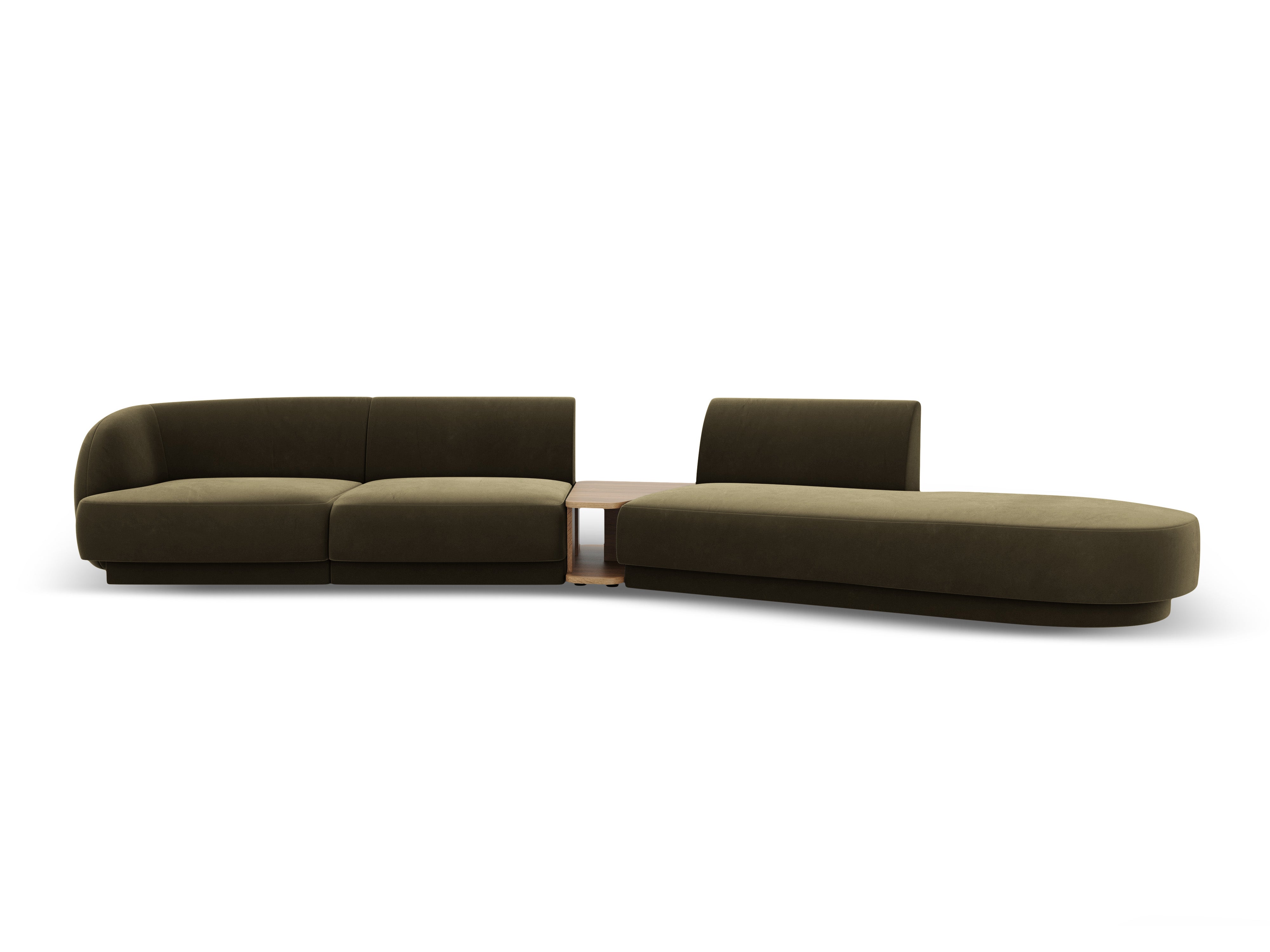 Sofa Miley 358x153cm, Material: Samt