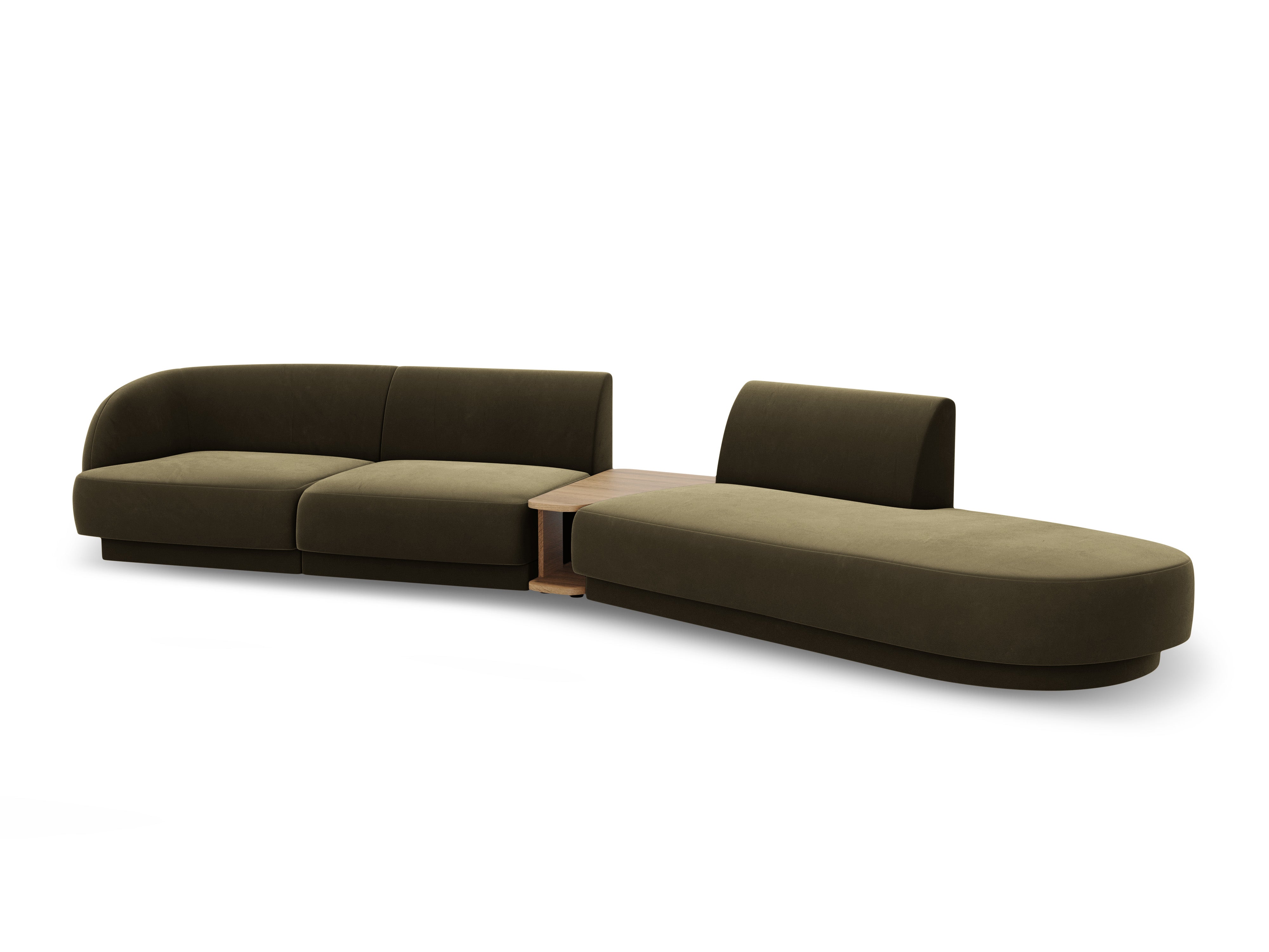 Sofa Miley 358x153cm, Material: Samt