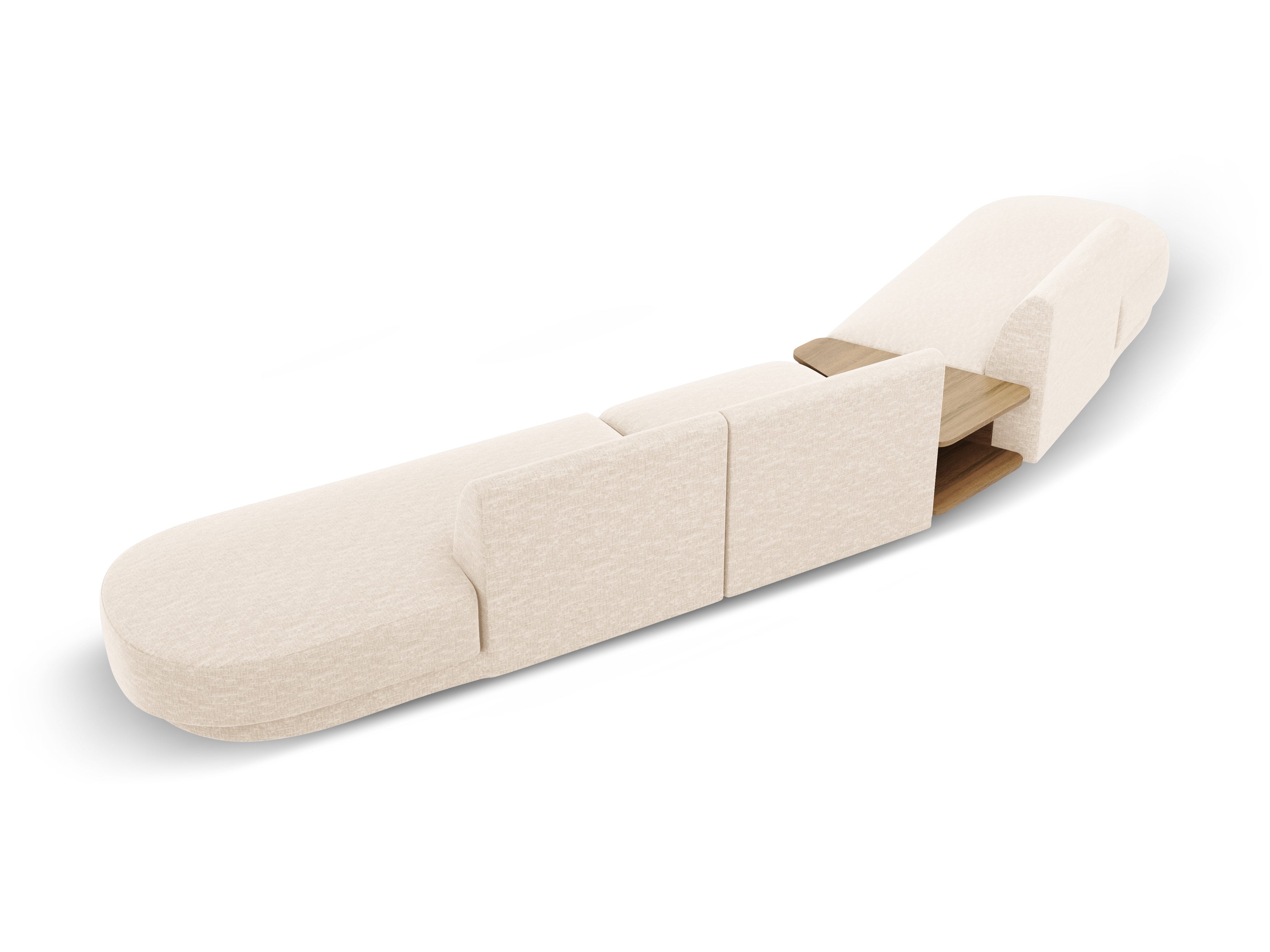 Sofa Miley 430x154cm, Material: Chenille Eden