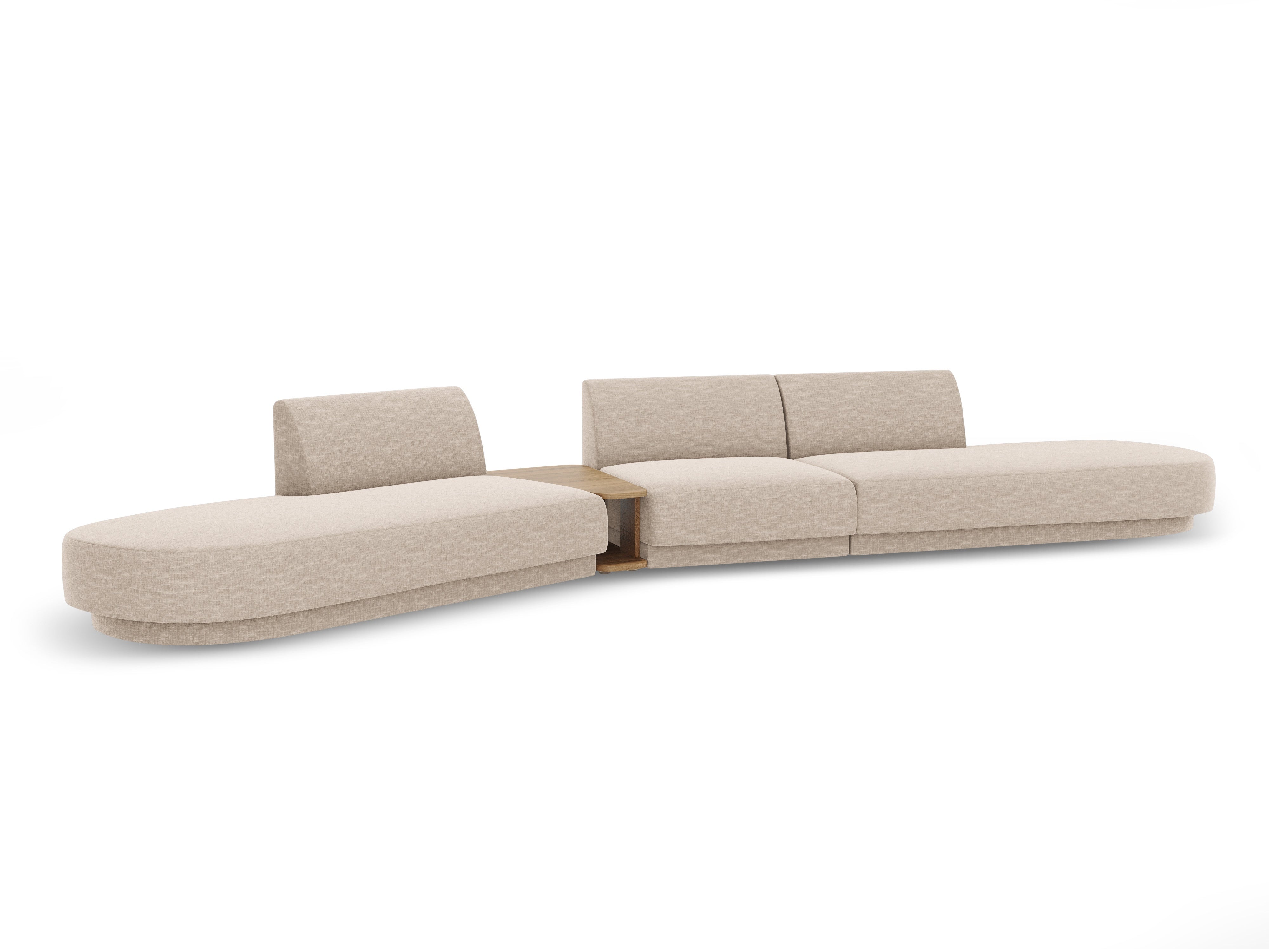 Sofa Miley 430x154cm, Material: Chenille Eden