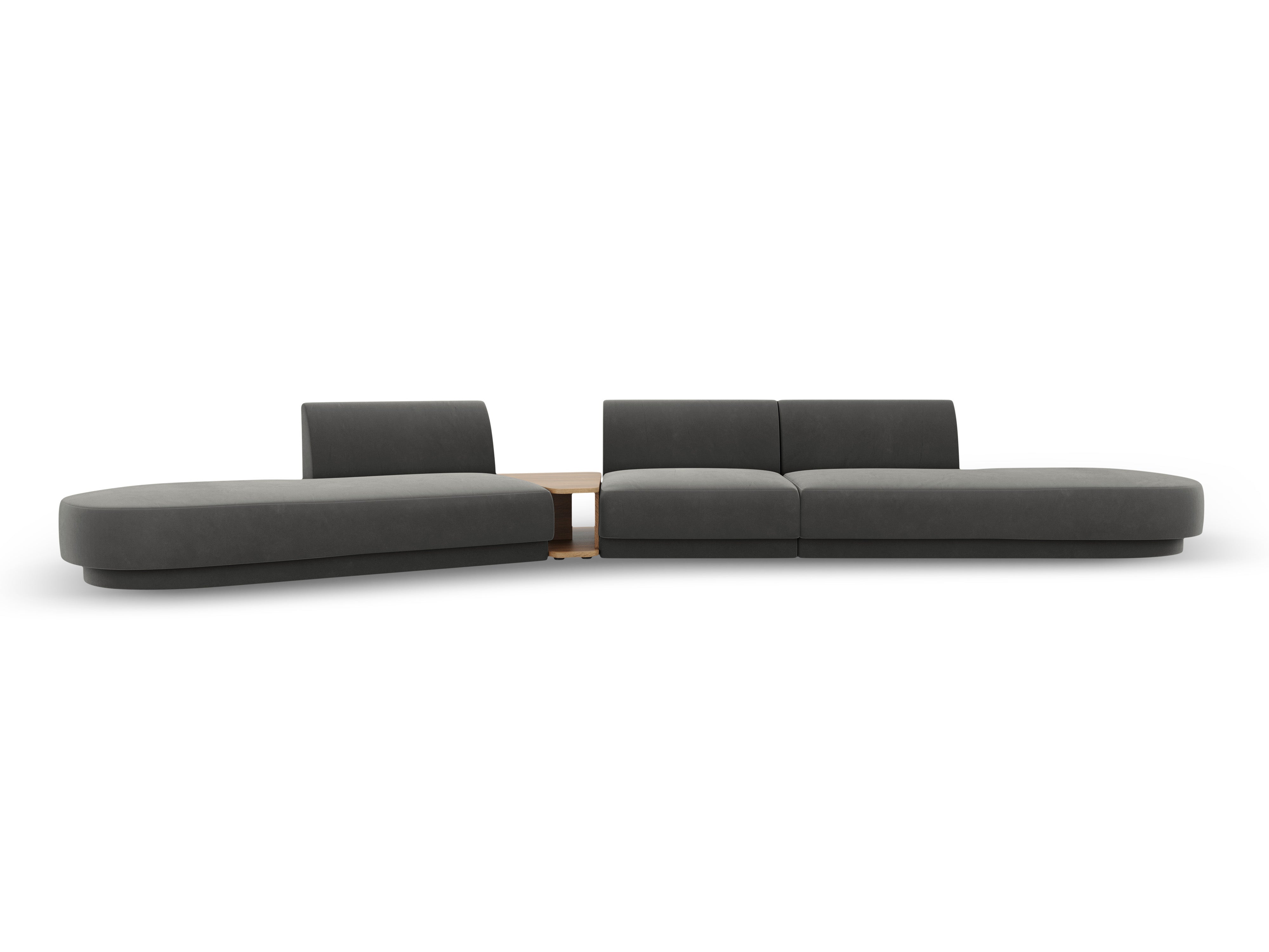 Sofa Miley 430x154cm, Material: Samt