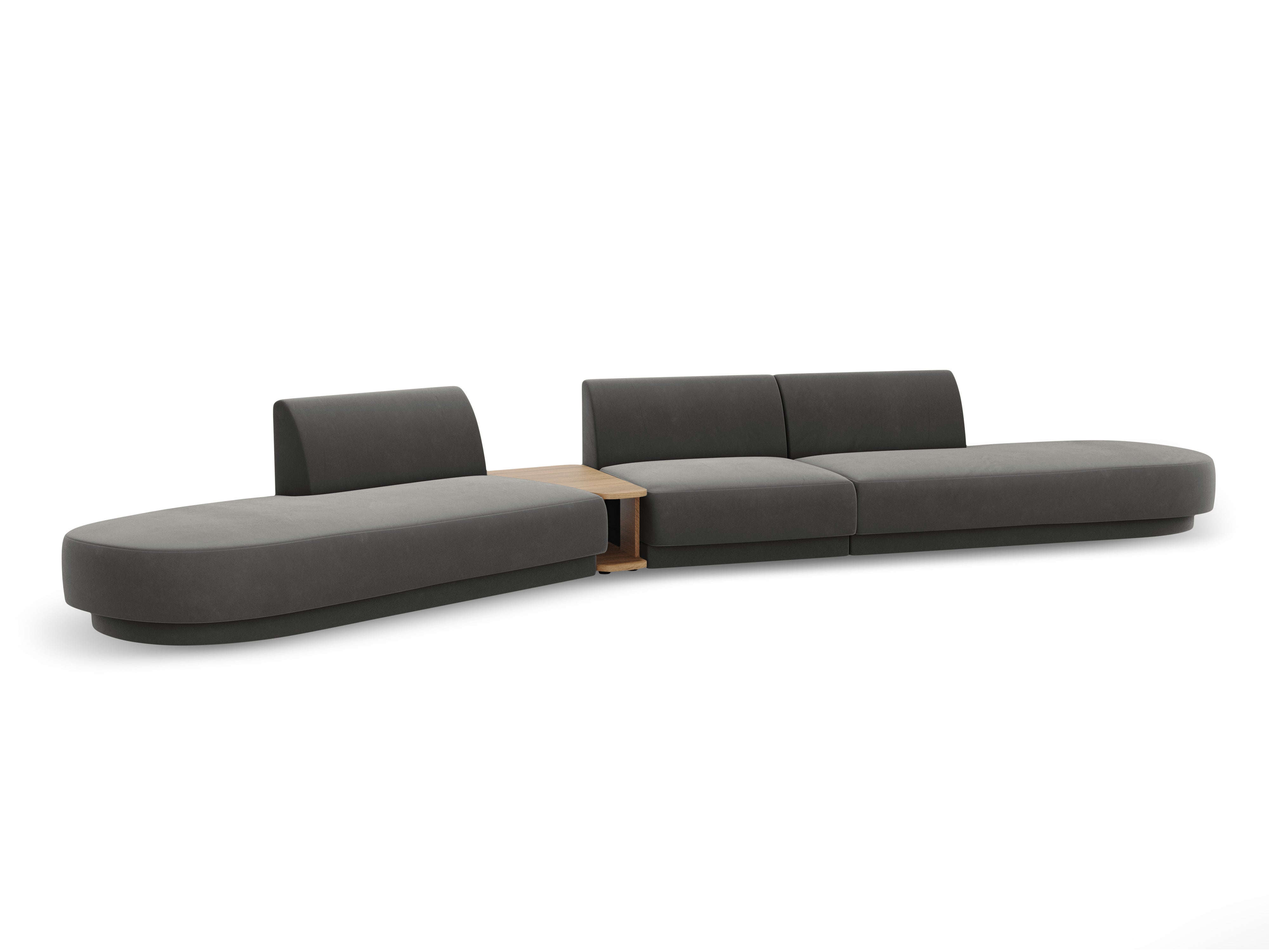 Sofa Miley 430x154cm, Material: Samt