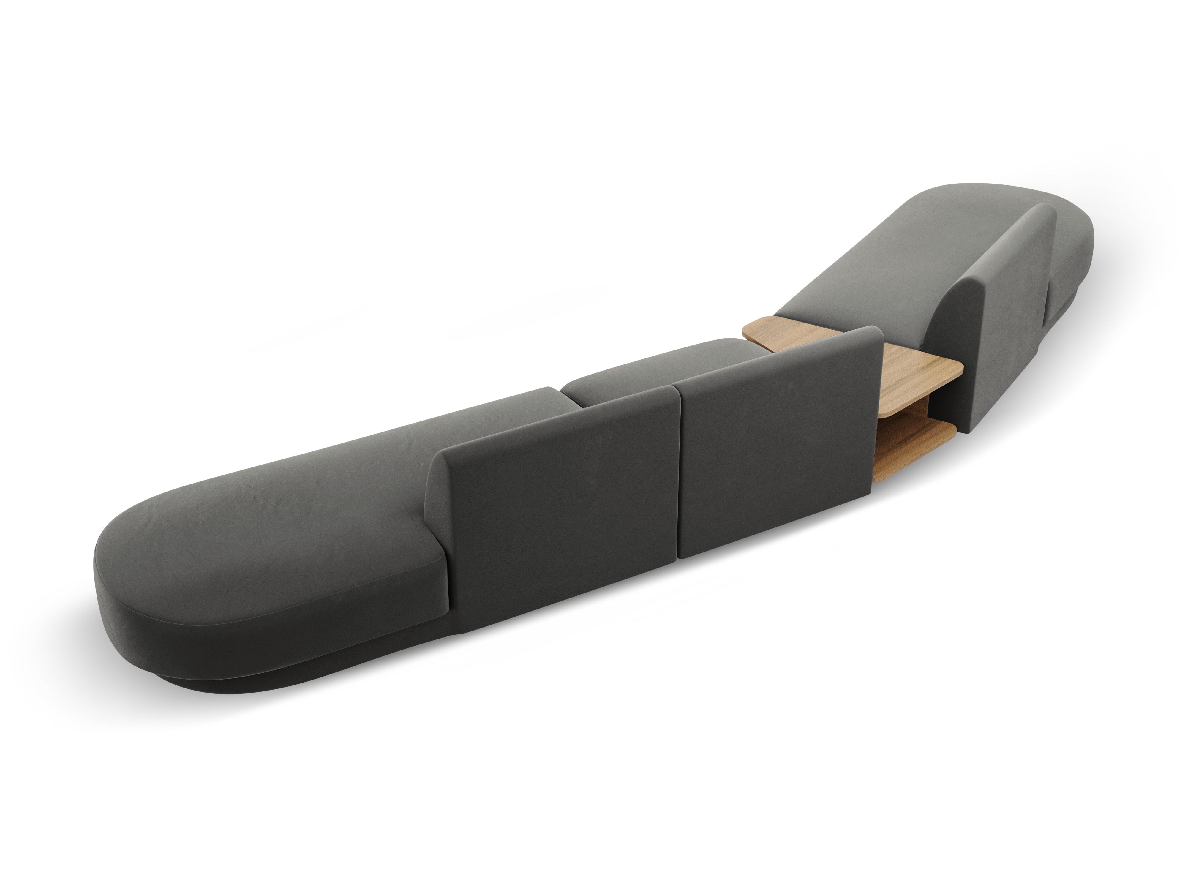 Sofa Miley 430x154cm, Material: Samt