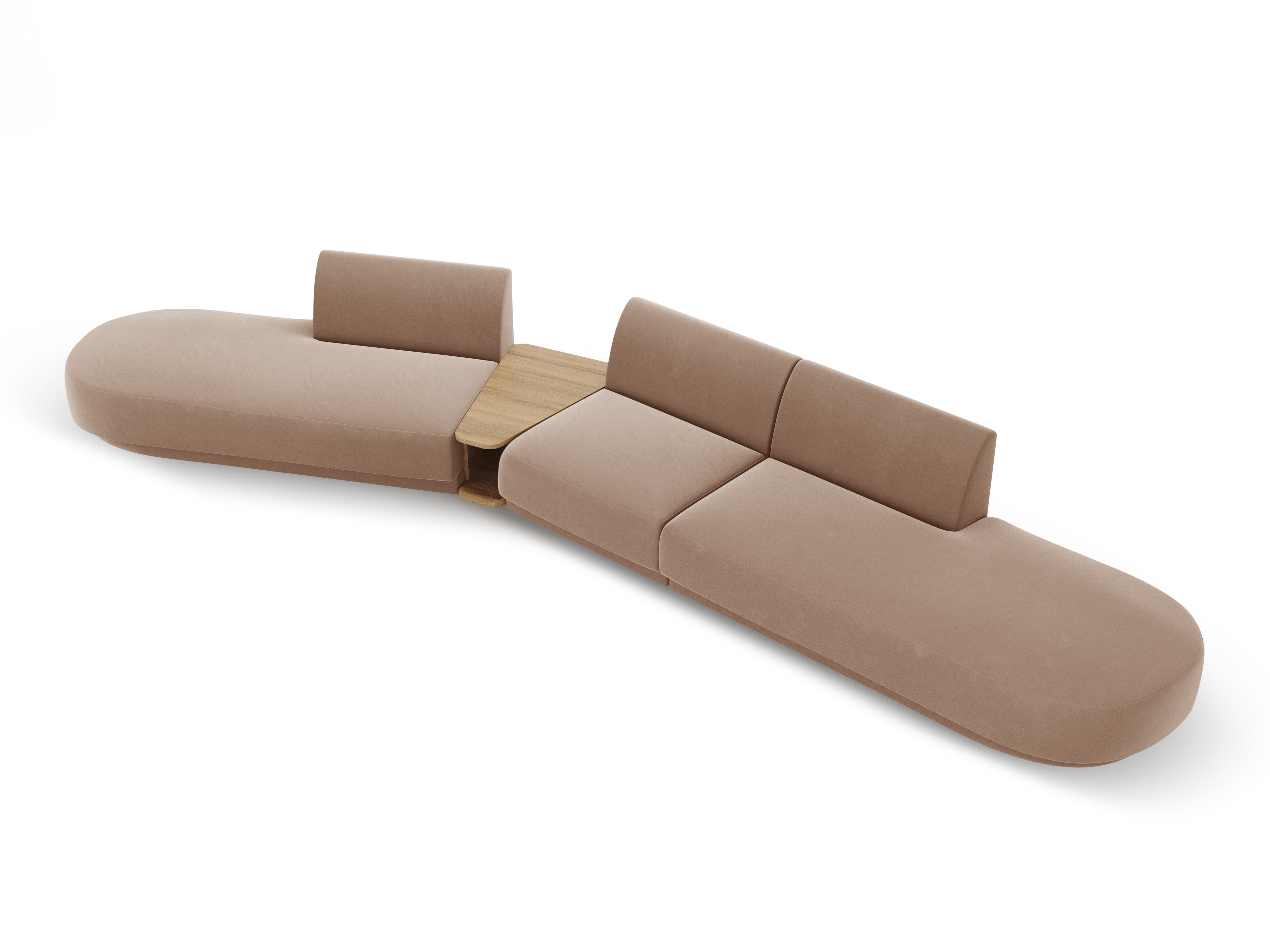 Sofa Miley 430x154cm, Material: Samt